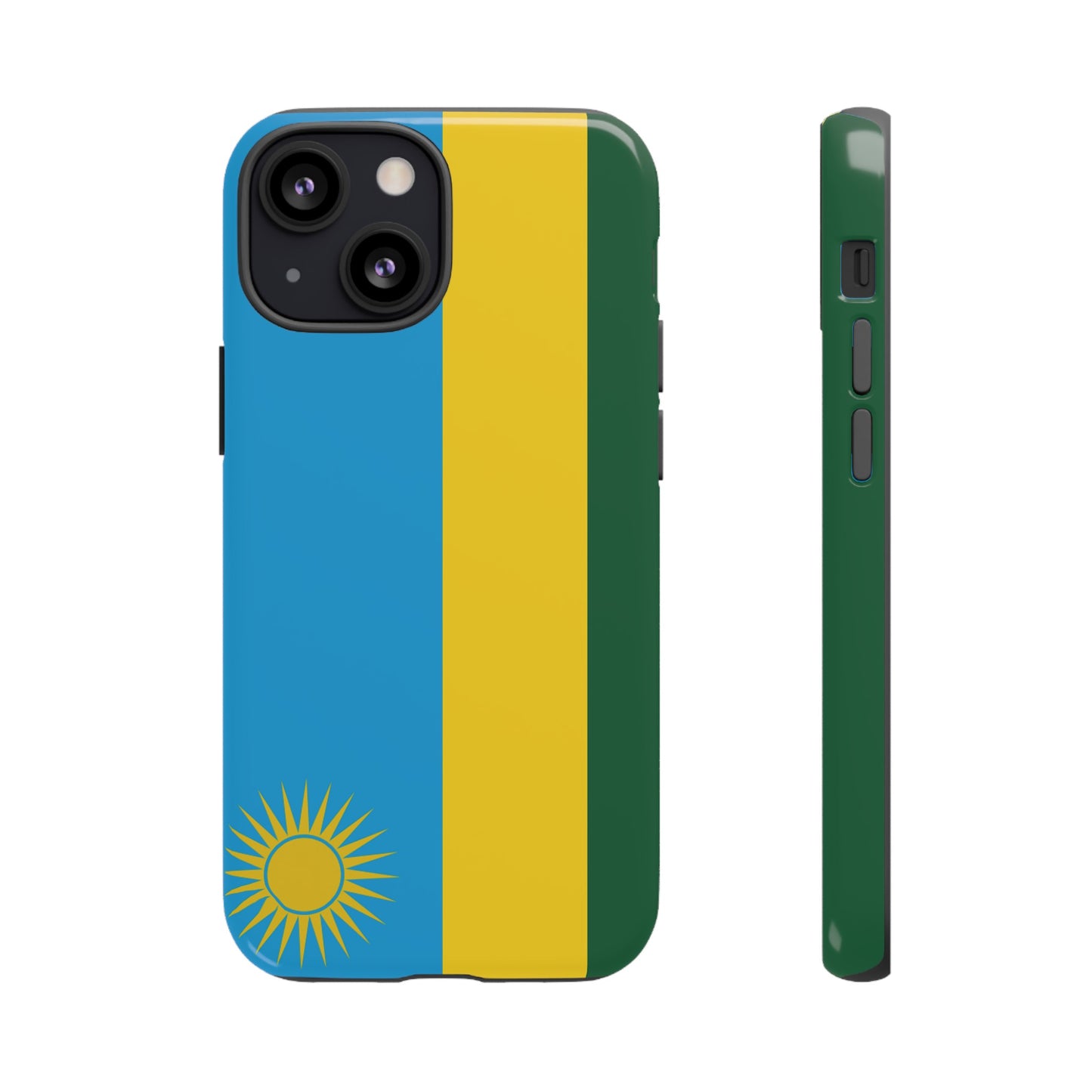 Rwanda Flag Phone Case | iPhone 15 Plus/ Pro, 14, 13, 12| Google Pixel 7, Pro, 5| Samsung Galaxy S23 All Major Phone Models