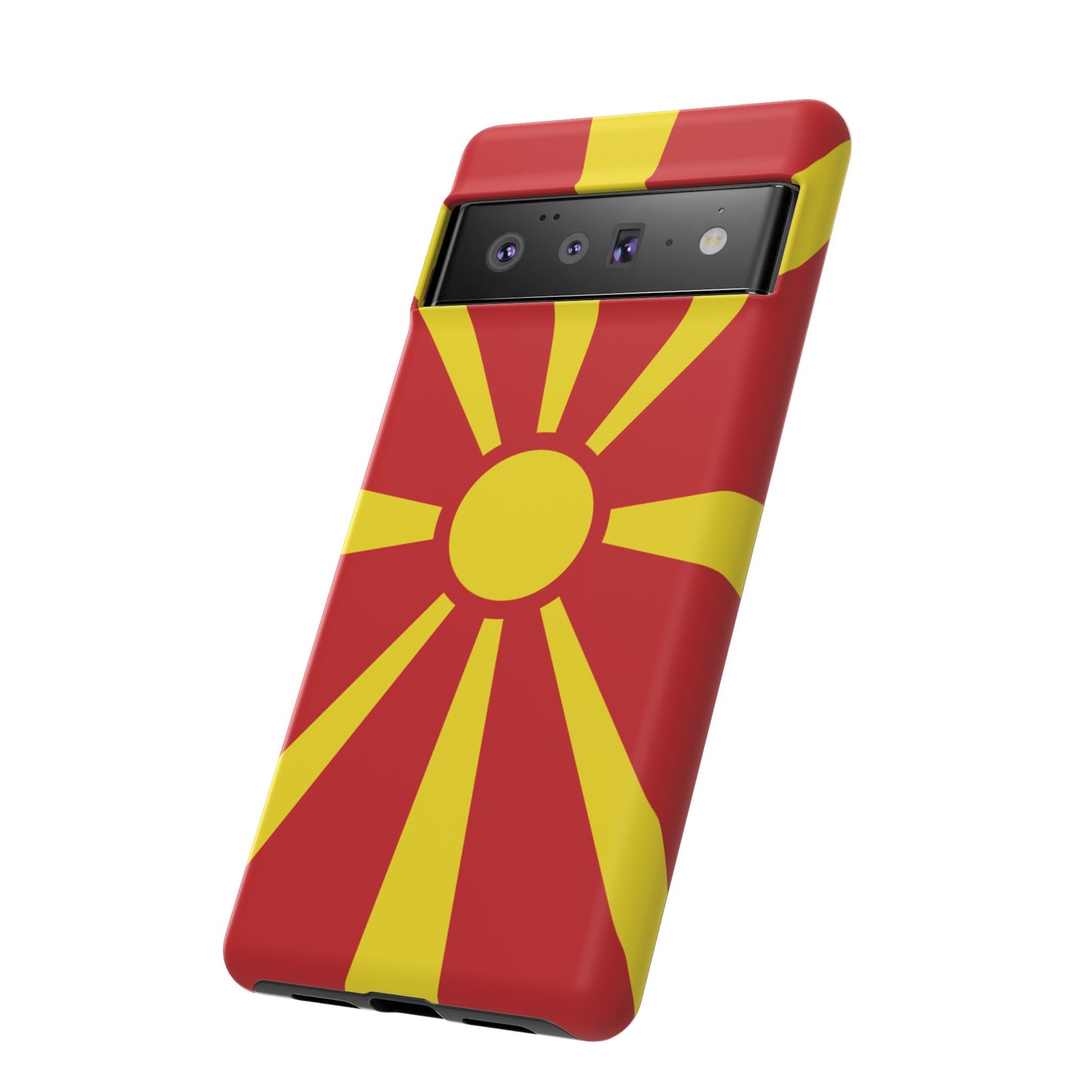 Macedonia Flag Phone Case | iPhone 15 Plus/ Pro, 14, 13, 12| Google Pixel 7, Pro, 5| Samsung Galaxy S23 All Major Phone Models