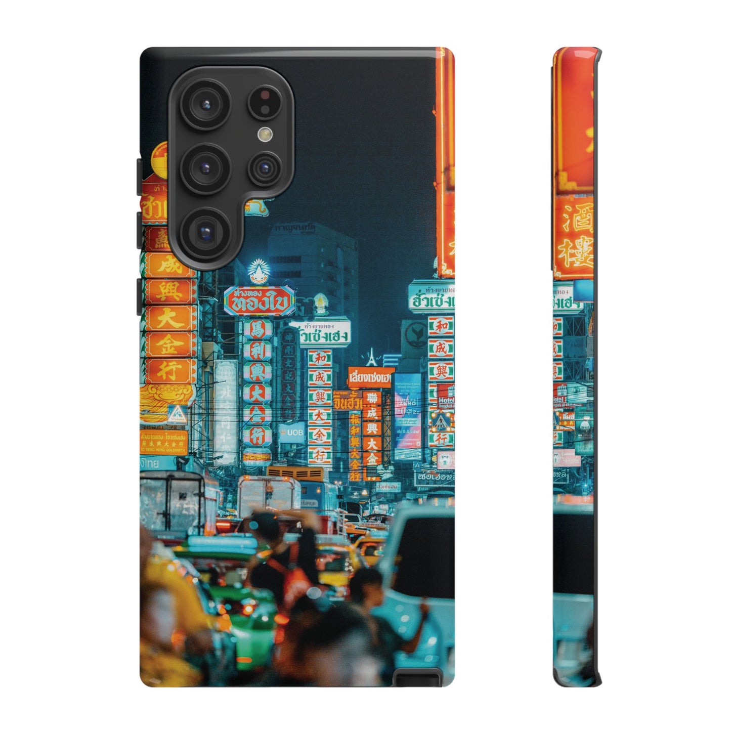 Neon Nightlife Wallpaper Phone Case | iPhone 15 Plus/ Pro, 14, 13, 12| Google Pixel 7, Pro, 5| Samsung Galaxy S23 All Major Phone Models