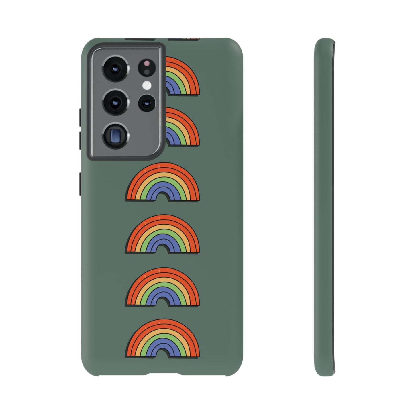 Rainbow Wallpaper Phone Case | iPhone 15 Plus/ Pro, 14, 13, 12| Google Pixel 7, Pro, 5| Samsung Galaxy S23 All Major Phone Models