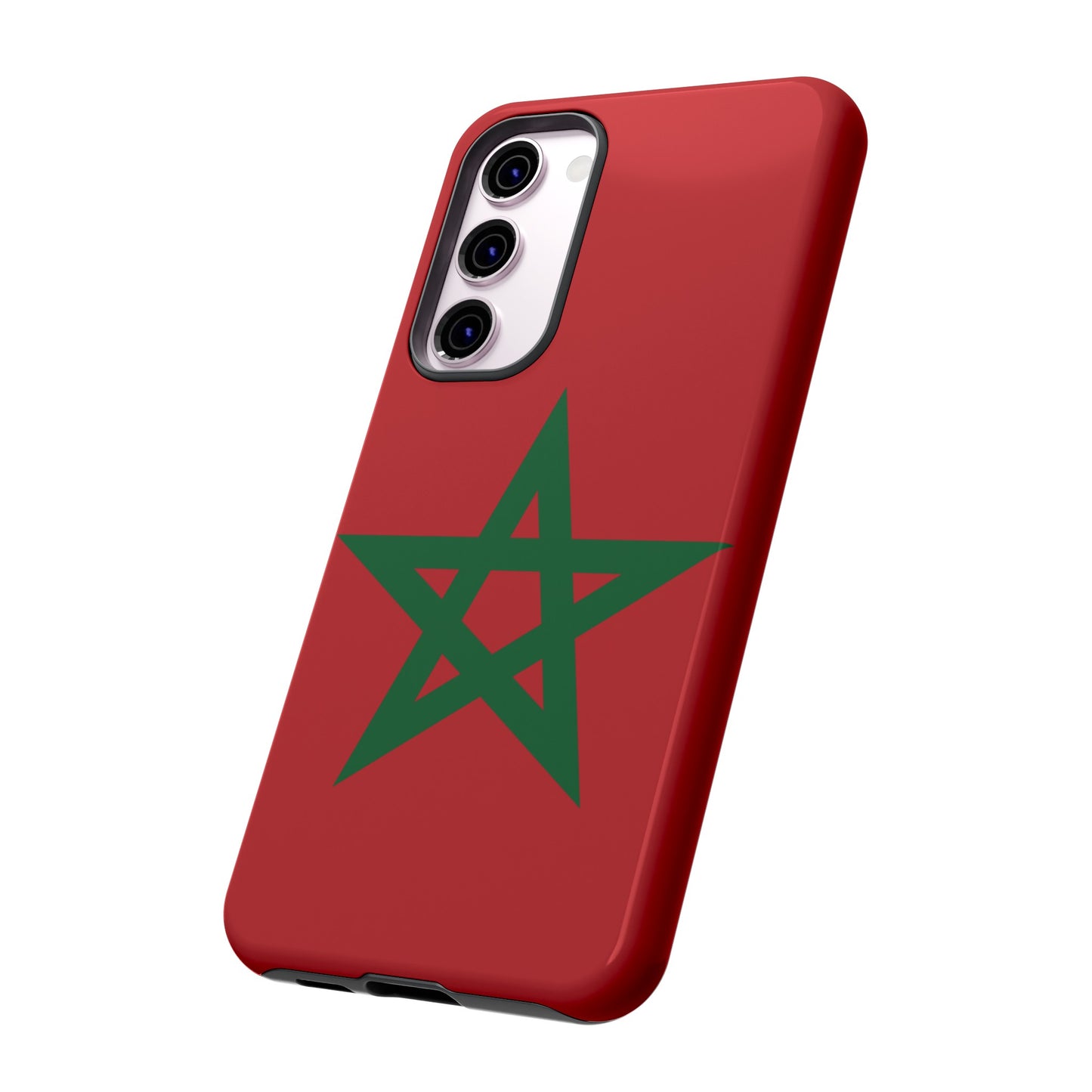 Morocco Flag Phone Case | iPhone 15 Plus/ Pro, 14, 13, 12| Google Pixel 7, Pro, 5| Samsung Galaxy S23 All Major Phone Models