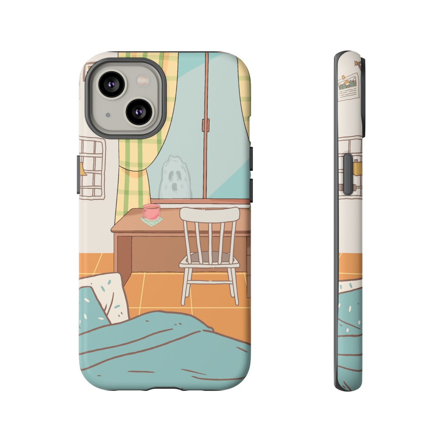 Ghost At The Window Wallpaper Phone Case | iPhone 15 Plus/ Pro, 14, 13, 12| Google Pixel 7, Pro, 5| Samsung Galaxy S23 All Major Phone Models