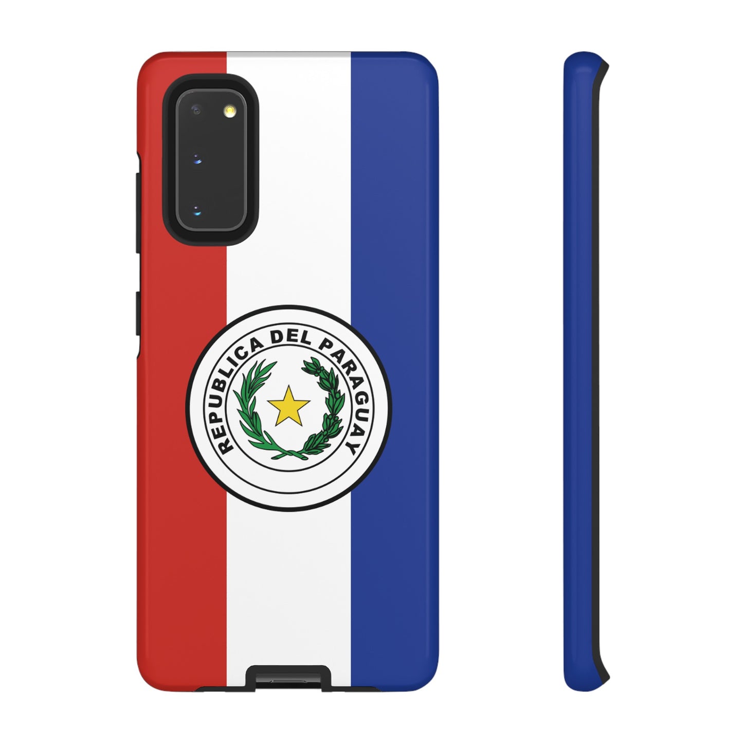 Paraguay Flag Phone Case | iPhone 15 Plus/ Pro, 14, 13, 12| Google Pixel 7, Pro, 5| Samsung Galaxy S23 All Major Phone Models