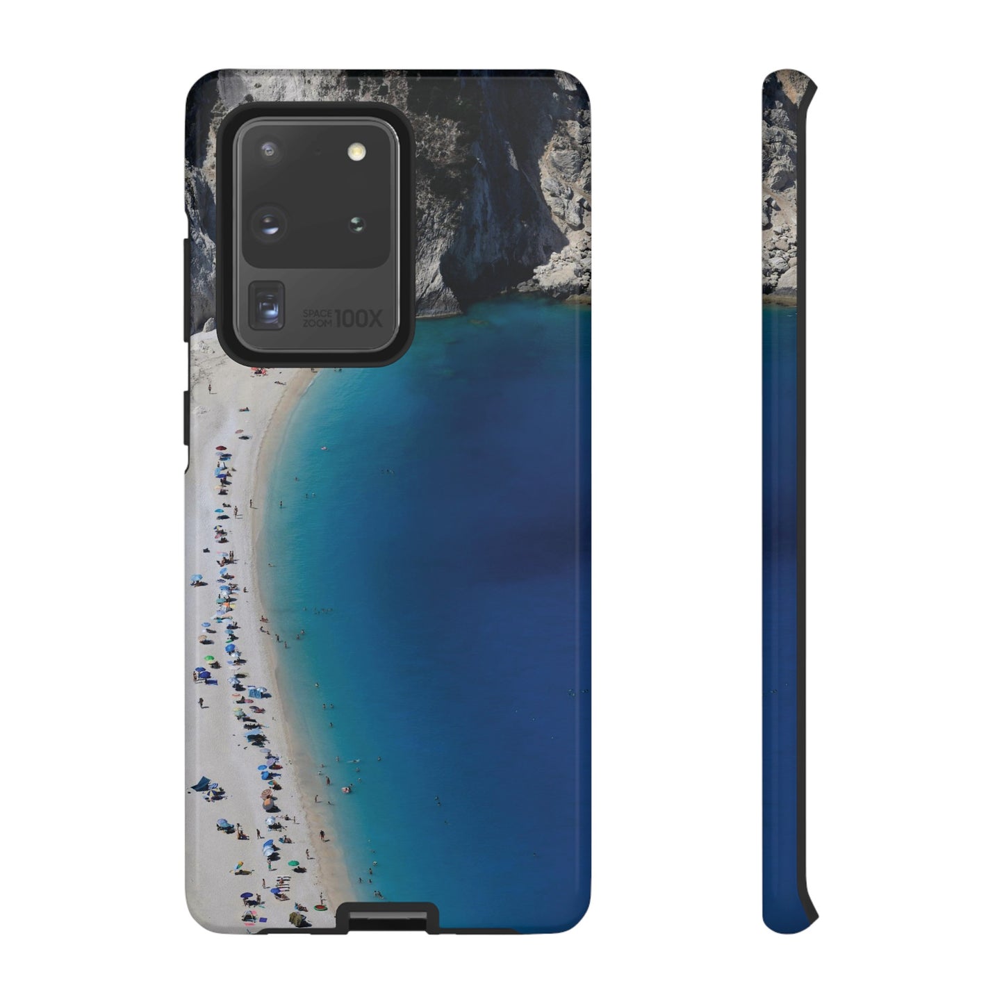 Blue Beach Wallpaper Phone Case | iPhone 15 Plus/ Pro, 14, 13, 12| Google Pixel 7, Pro, 5| Samsung Galaxy S23 All Major Phone Models