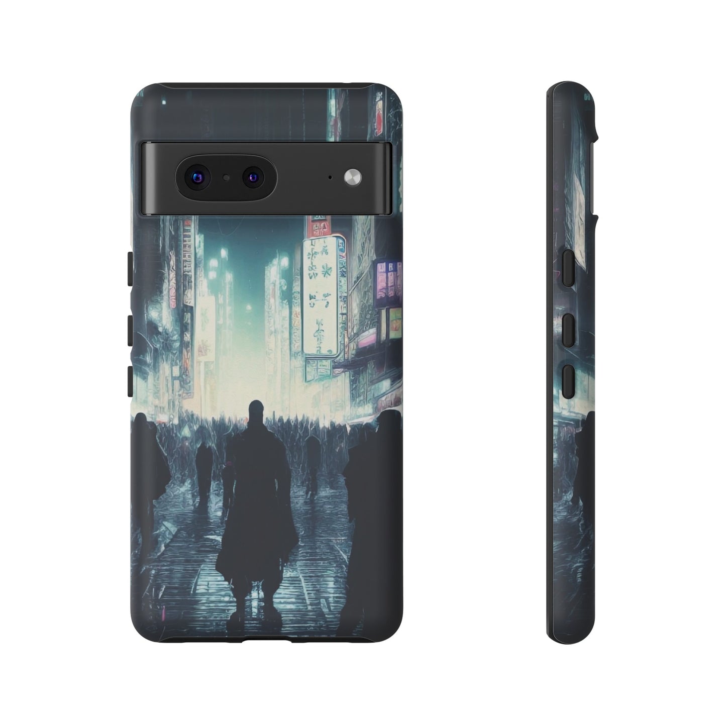 Strangers in the City Wallpaper Phone Case | iPhone 15 Plus/ Pro, 14, 13, 12| Google Pixel 7, Pro, 5| Samsung Galaxy S23 All Major Phone Models