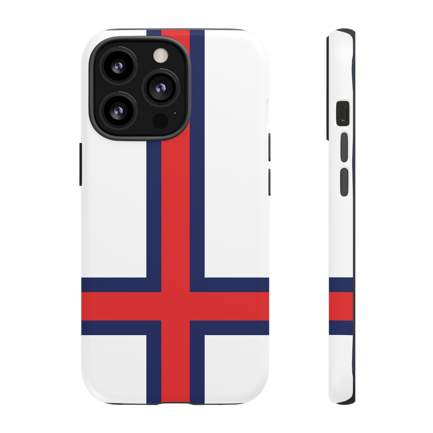 Faroe Island Denmark Flag Phone Case | iPhone 15 Plus/ Pro, 14, 13, 12| Google Pixel 7, Pro, 5| Samsung Galaxy S23 All Major Phone Models