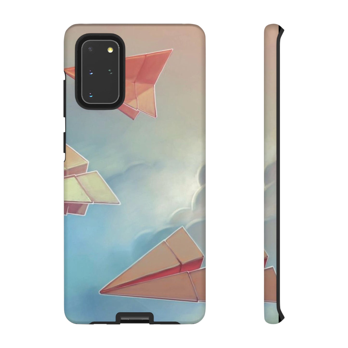 Paper Plane Wallpaper Phone Case | iPhone 15 Plus/ Pro, 14, 13, 12| Google Pixel 7, Pro, 5| Samsung Galaxy S23 All Major Phone Models