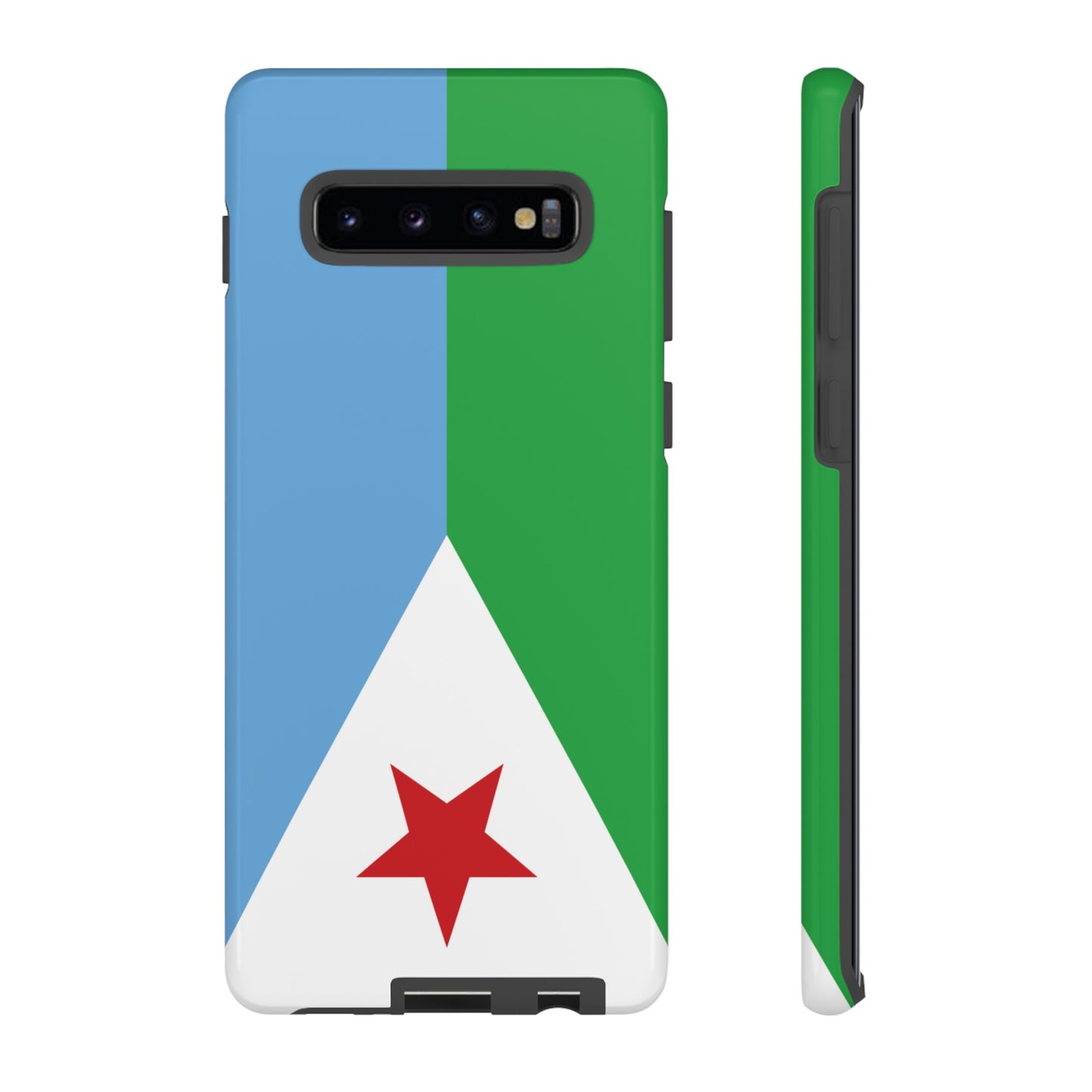 Djibouti Flag Phone Case | iPhone 15 Plus/ Pro, 14, 13, 12| Google Pixel 7, Pro, 5| Samsung Galaxy S23 All Major Phone Models