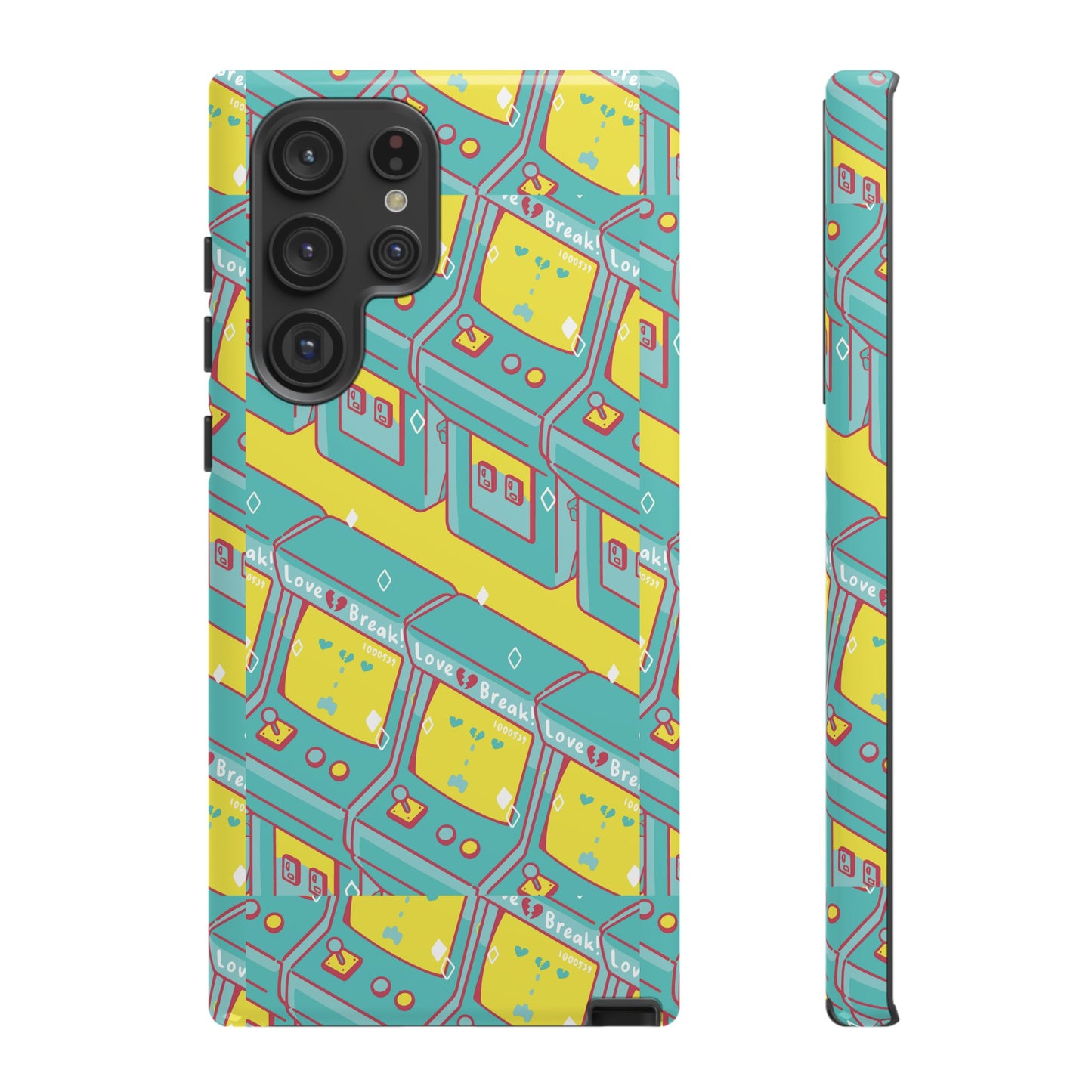 Arcade Wallpaper Phone Case | iPhone 15 Plus/ Pro, 14, 13, 12| Google Pixel 7, Pro, 5| Samsung Galaxy S23 All Major Phone Models