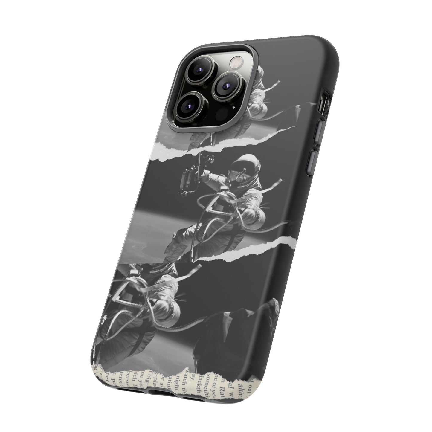 Astronaut Collage Phone Case | iPhone 15 Plus/ Pro, 14, 13, 12| Google Pixel 7, Pro, 5| Samsung Galaxy S23 All Major Phone Models