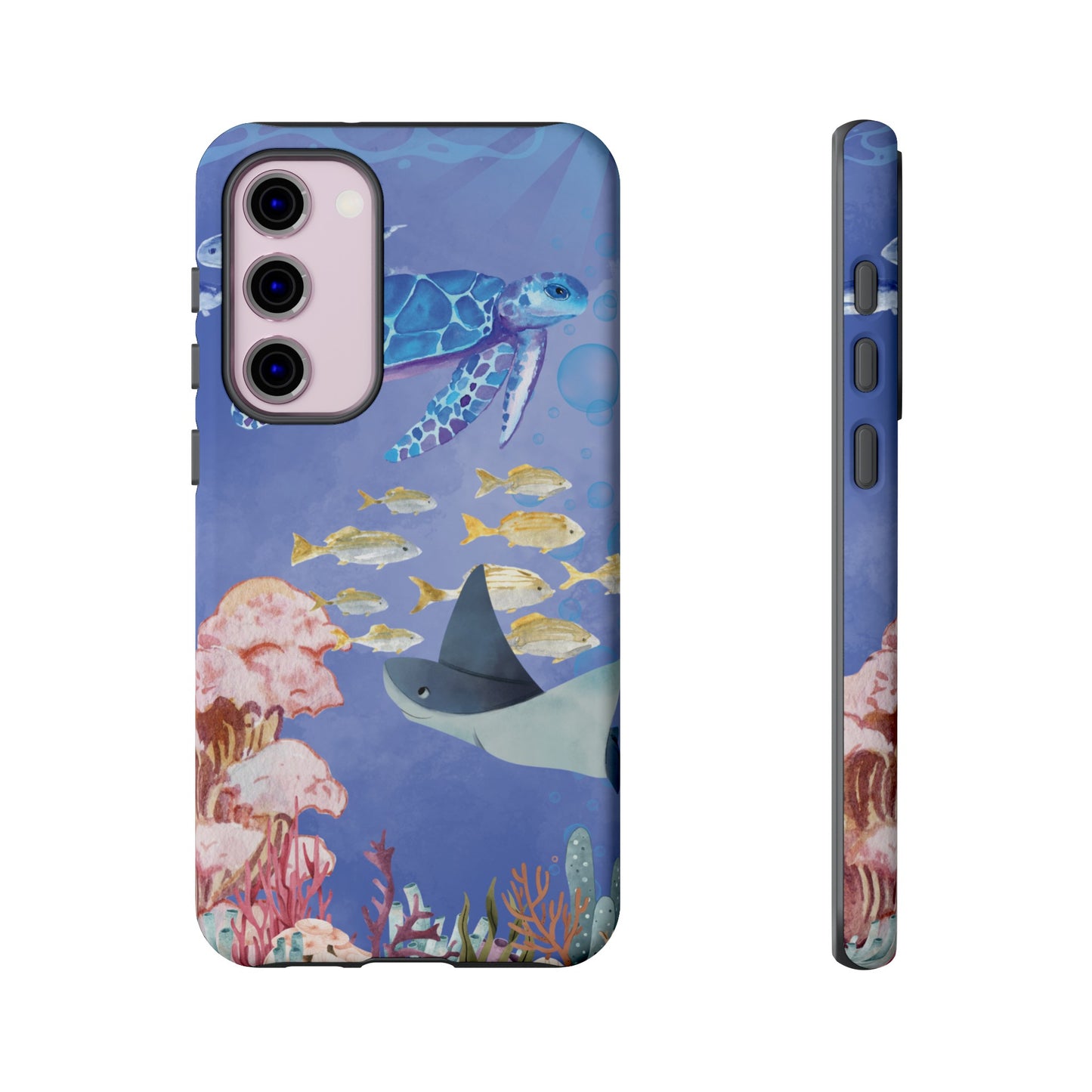 Underwater Scene Wallpaper Phone Case | iPhone 15 Plus/ Pro, 14, 13, 12| Google Pixel 7, Pro, 5| Samsung Galaxy S23 All Major Phone Models