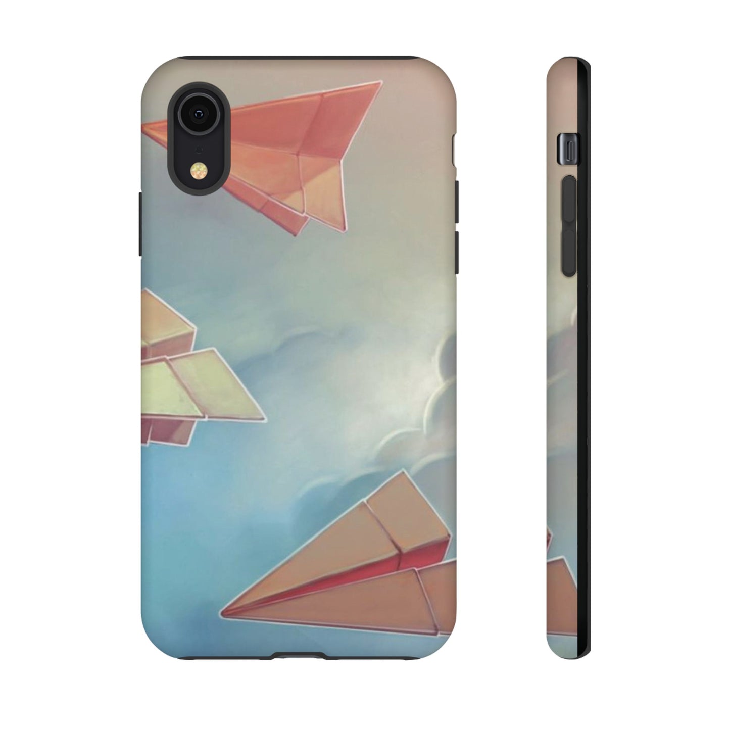 Paper Plane Wallpaper Phone Case | iPhone 15 Plus/ Pro, 14, 13, 12| Google Pixel 7, Pro, 5| Samsung Galaxy S23 All Major Phone Models