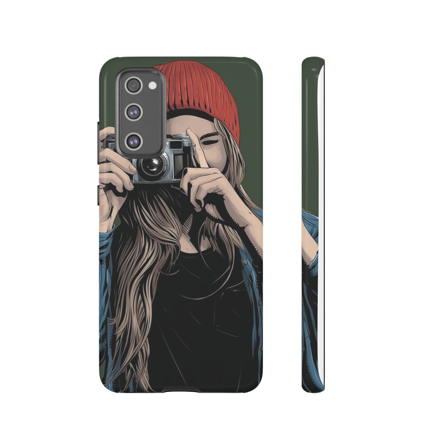 Camera Wallpaper Phone Case | iPhone 15 Plus/ Pro, 14, 13, 12| Google Pixel 7, Pro, 5| Samsung Galaxy S23 All Major Phone Models