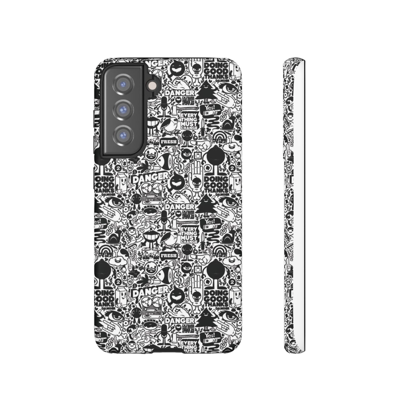 Sticker Wallpaper Phone Case | iPhone 15 Plus/ Pro, 14, 13, 12| Google Pixel 7, Pro, 5| Samsung Galaxy S23 All Major Phone Models