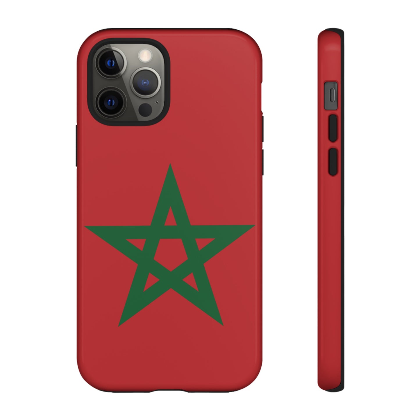 Morocco Flag Phone Case | iPhone 15 Plus/ Pro, 14, 13, 12| Google Pixel 7, Pro, 5| Samsung Galaxy S23 All Major Phone Models