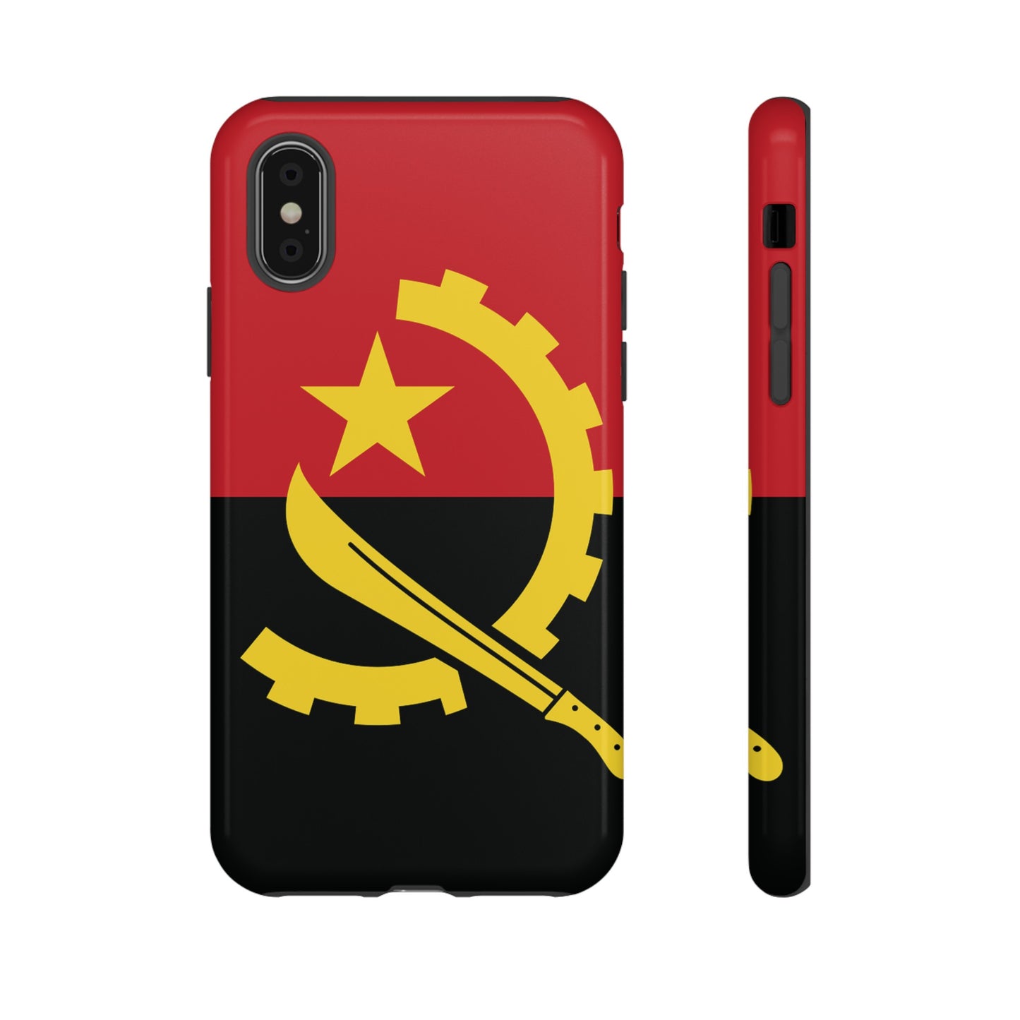 Angola Flag Phone Case | iPhone 15 Plus/ Pro, 14, 13, 12| Google Pixel 7, Pro, 5| Samsung Galaxy S23 All Major Phone Models