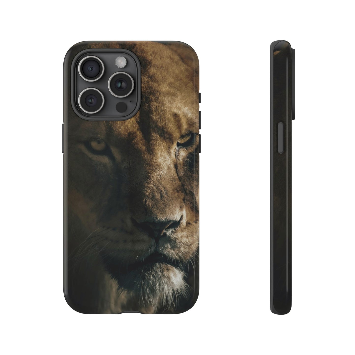 Lion Wallpaper Phone Case | iPhone 15 Plus/ Pro, 14, 13, 12| Google Pixel 7, Pro, 5| Samsung Galaxy S23 All Major Phone Models