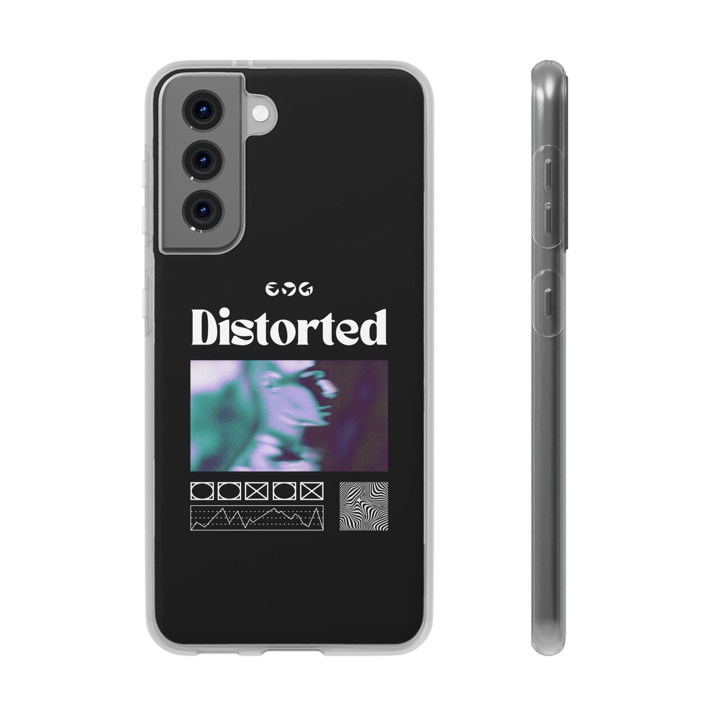 Distorted Phone Case | iPhone 15 Plus/ Pro, 14, 13, 12| Google Pixel 7, Pro, 5| Samsung Galaxy S23 All Major Phone Models