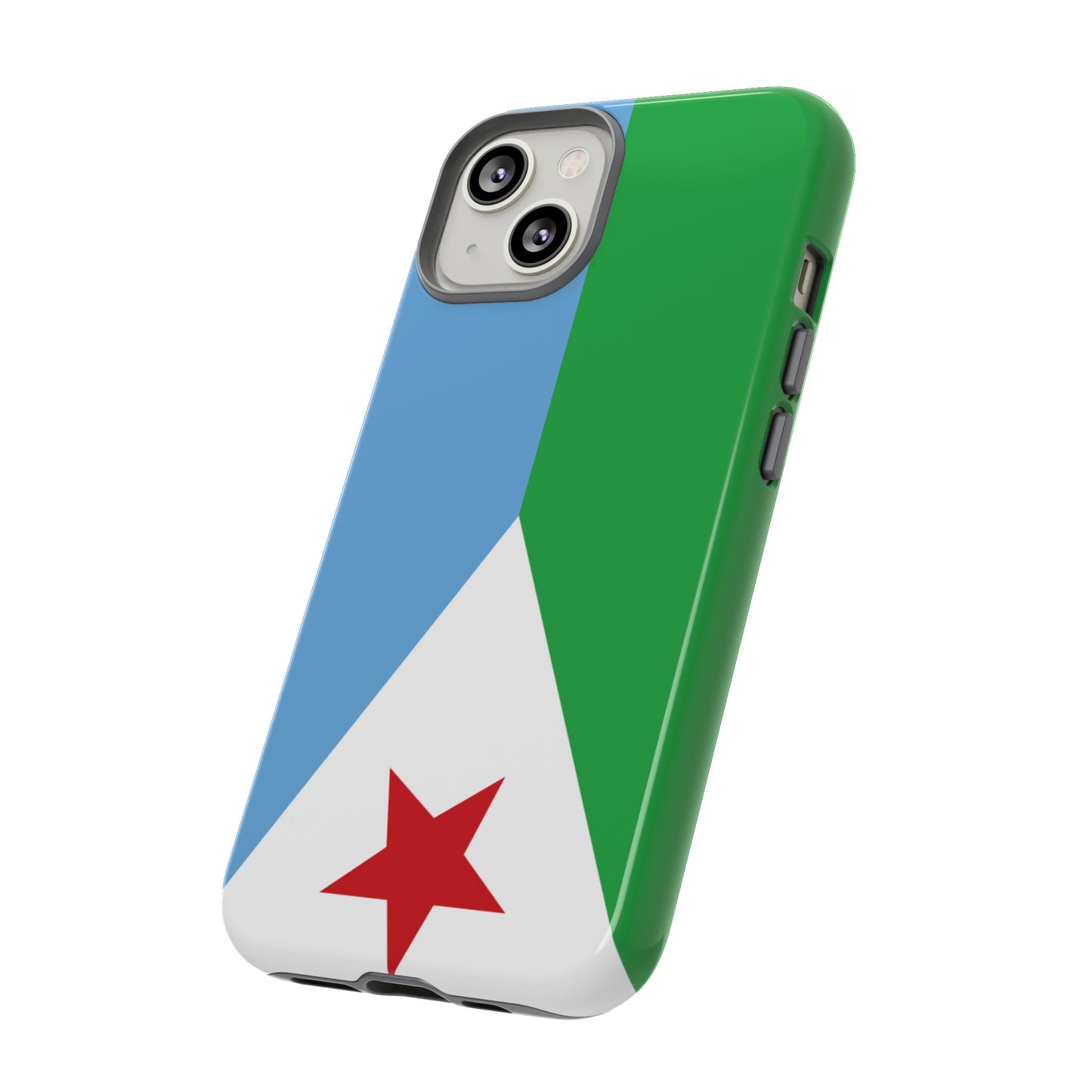 Djibouti Flag Phone Case | iPhone 15 Plus/ Pro, 14, 13, 12| Google Pixel 7, Pro, 5| Samsung Galaxy S23 All Major Phone Models