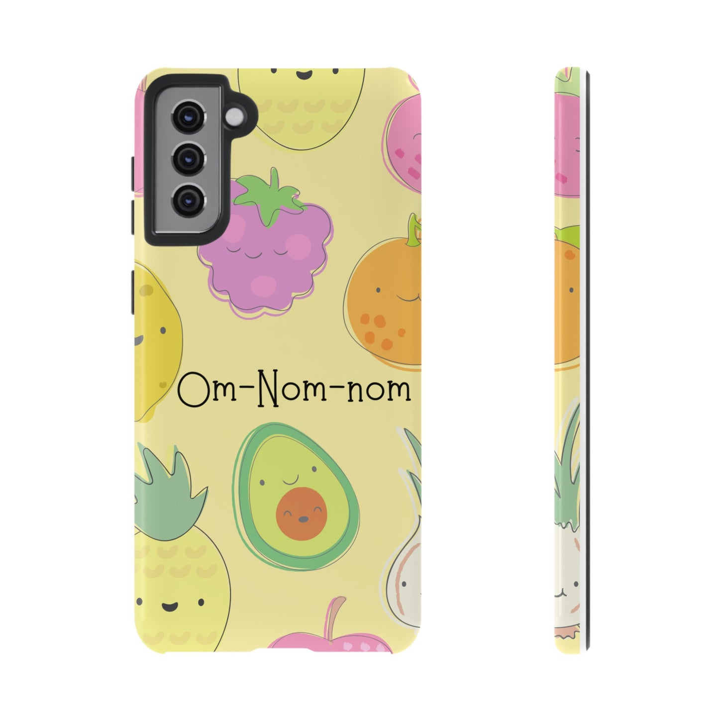 Om-Nom-Nom Phone Case | iPhone 15 Plus/ Pro, 14, 13, 12| Google Pixel 7, Pro, 5| Samsung Galaxy S23 All Major Phone Models