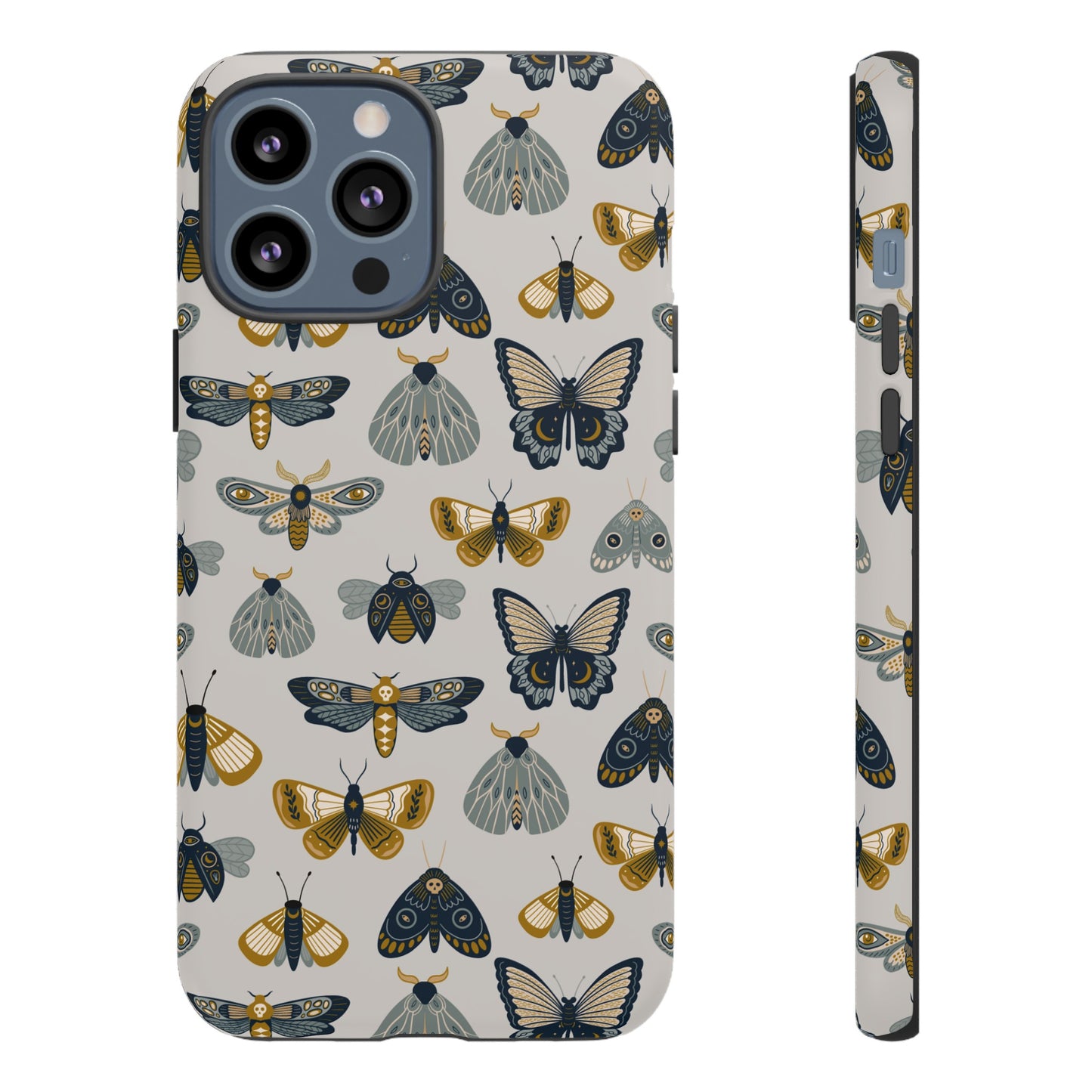 Butterfly and Moth Wallpaper Phone Case | iPhone 15 Plus/ Pro, 14, 13, 12| Google Pixel 7, Pro, 5| Samsung Galaxy S23 All Major Phone Models