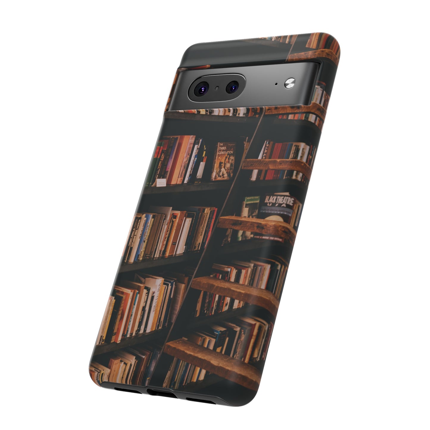 Bookcase Wallpaper Phone Case | iPhone 15 Plus/ Pro, 14, 13, 12| Google Pixel 7, Pro, 5| Samsung Galaxy S23 All Major Phone Models