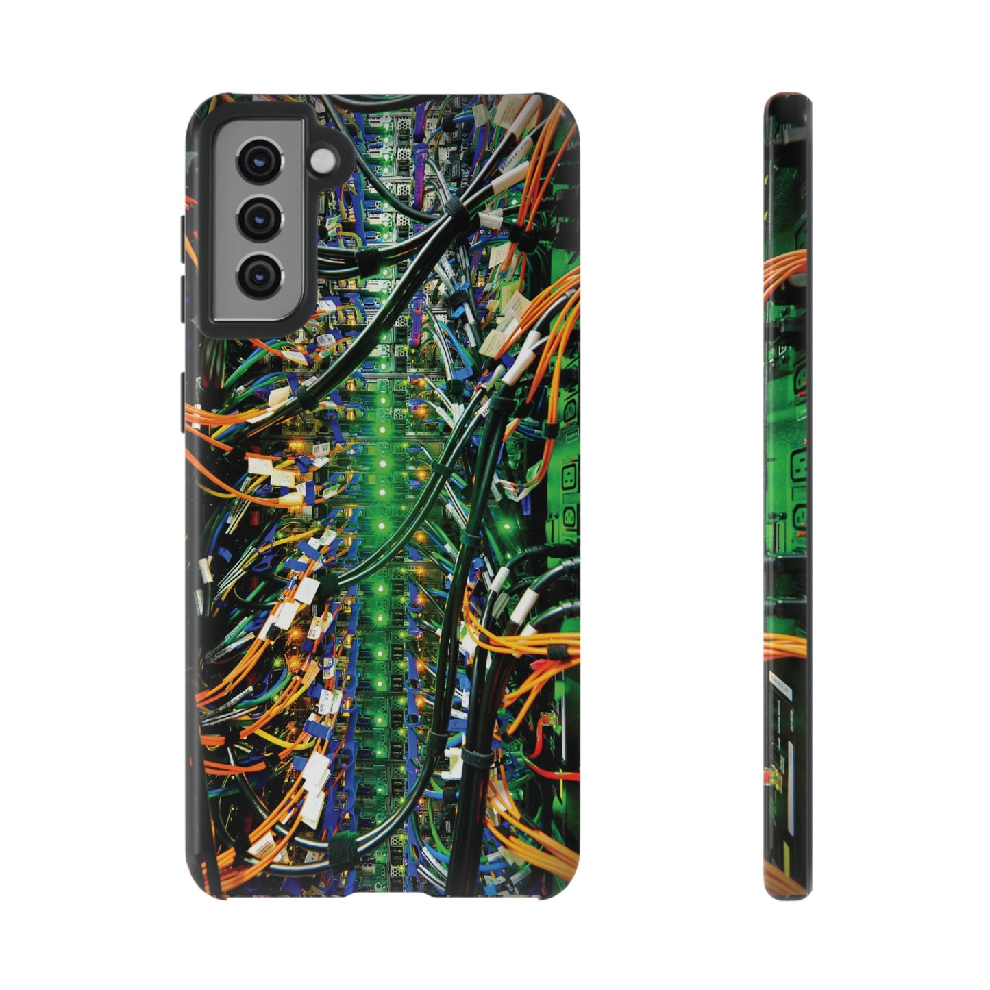 Green Computer Circuitboard Wallpaper Phone Case | iPhone 15 Plus/ Pro, 14, 13, 12| Google Pixel 7, Pro, 5| Samsung Galaxy S23 All Major Phone Models