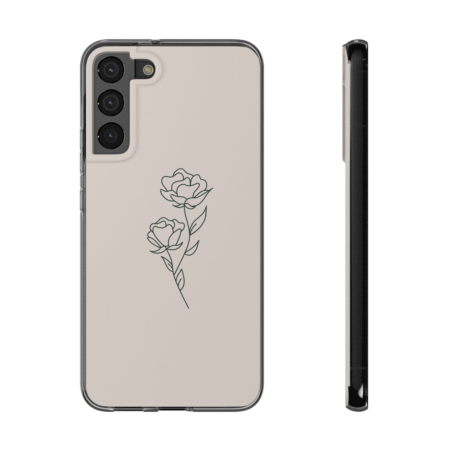 Simple Rose Phone Case | iPhone 15 Plus/ Pro, 14, 13, 12| Google Pixel 7, Pro, 5| Samsung Galaxy S23 All Major Phone Models