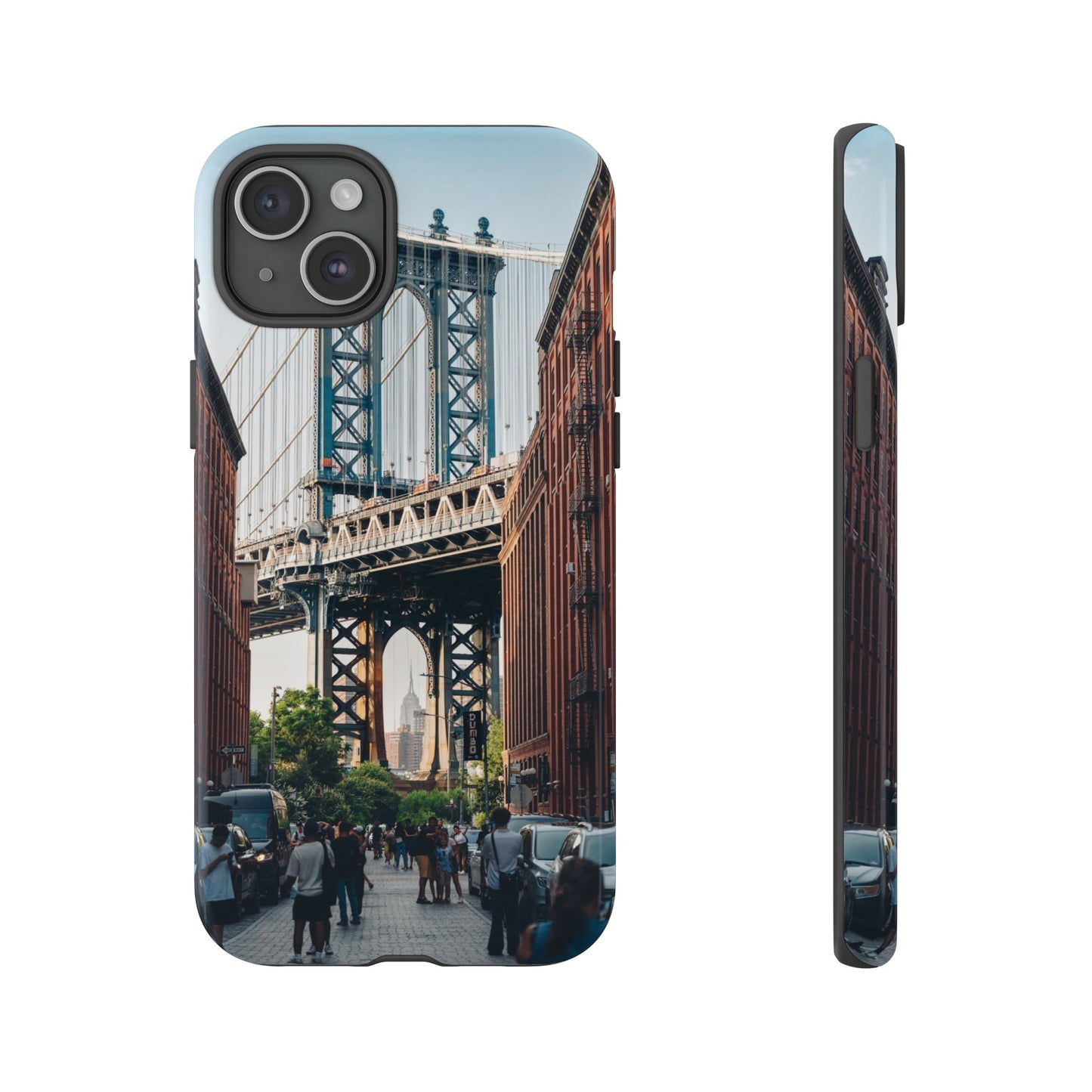 Stunning Brooklyn Bridge Wallpaper Phone Case | iPhone 15 Plus/ Pro, 14, 13, 12| Google Pixel 7, Pro, 5| Samsung Galaxy S23 All Major Phone Models