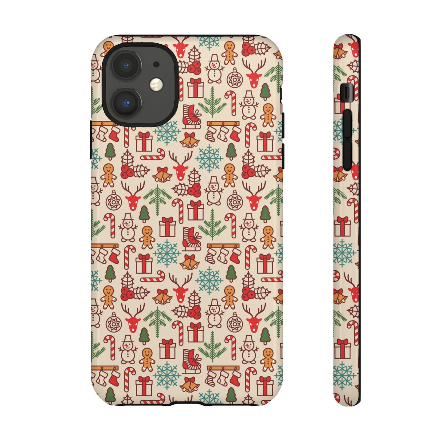 Collage Christmas Wallpaper Phone Case | iPhone 15 Plus/ Pro, 14, 13, 12| Google Pixel 7, Pro, 5| Samsung Galaxy S23 All Major Phone Models