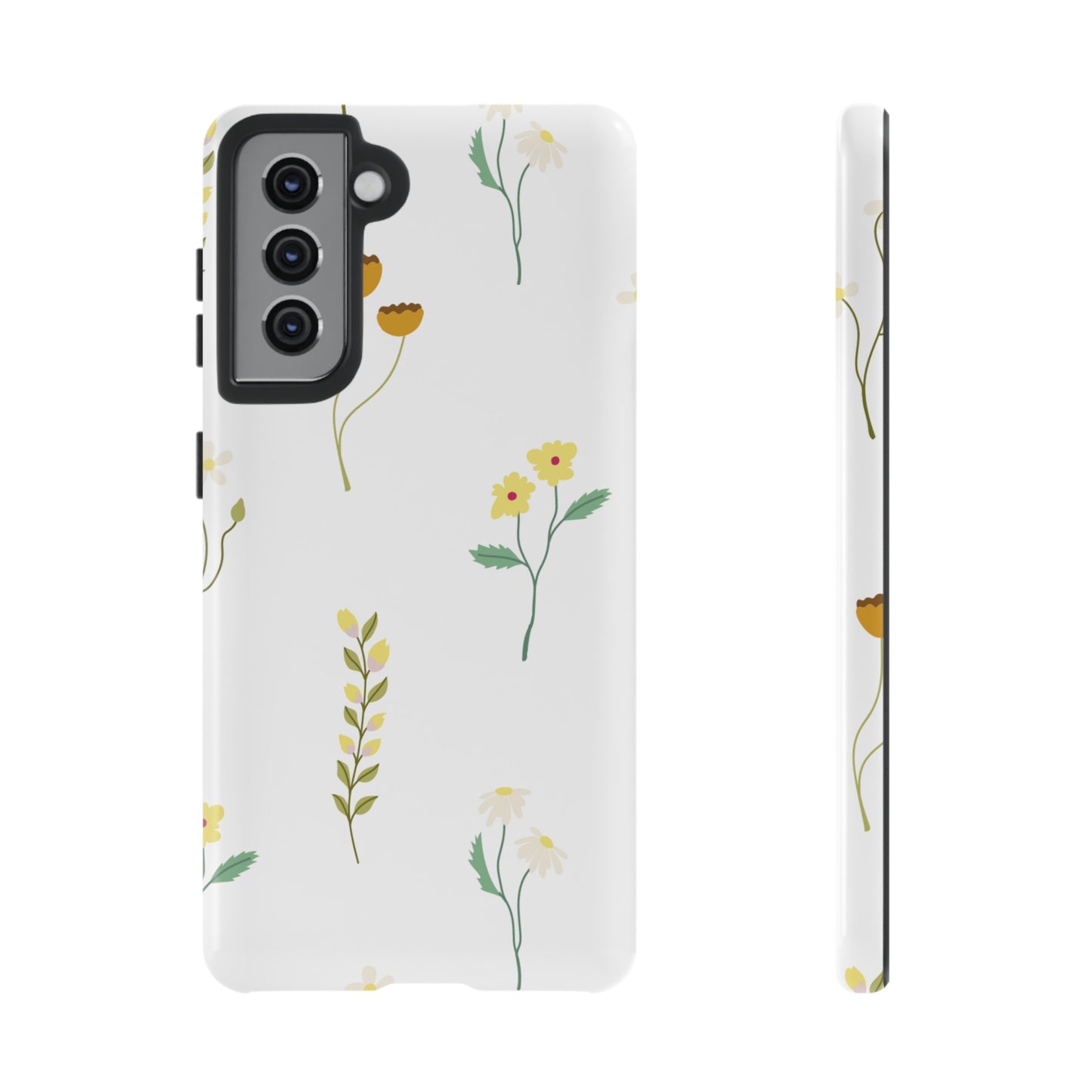 Delicate Floral Wallpaper Phone Case | iPhone 15 Plus/ Pro, 14, 13, 12| Google Pixel 7, Pro, 5| Samsung Galaxy S23 All Major Phone Models