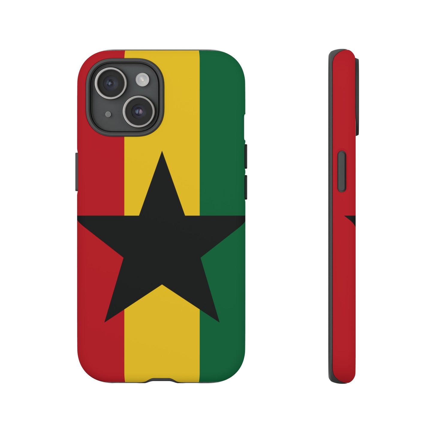 Ghana Flag Phone Case | iPhone 15 Plus/ Pro, 14, 13, 12| Google Pixel 7, Pro, 5| Samsung Galaxy S23 All Major Phone Models