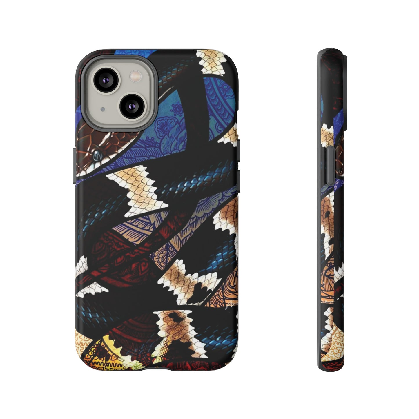 Snake Wallpaper Phone Case | iPhone 15 Plus/ Pro, 14, 13, 12| Google Pixel 7, Pro, 5| Samsung Galaxy S23 All Major Phone Models