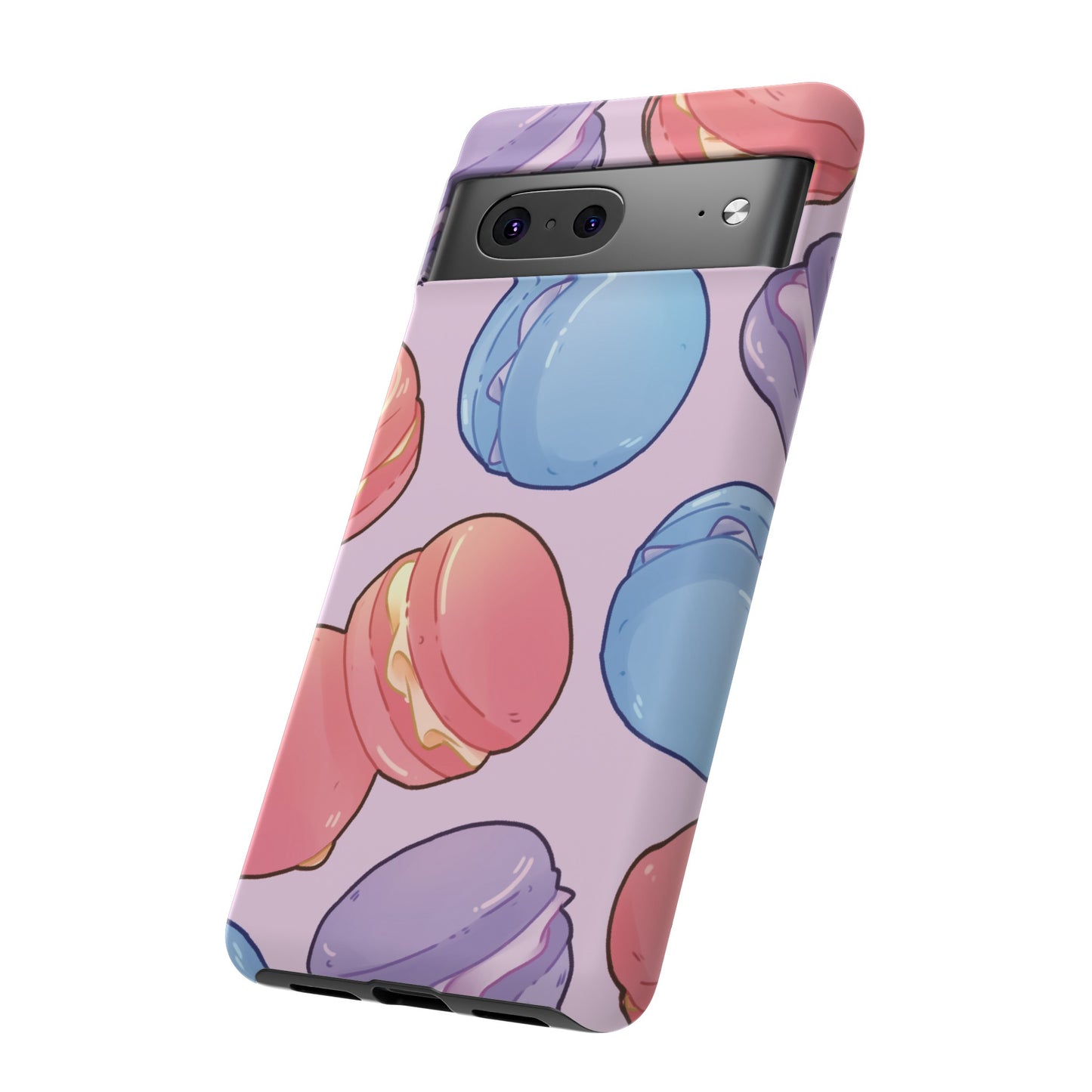 Macaron Wallpaper Phone Case | iPhone 15 Plus/ Pro, 14, 13, 12| Google Pixel 7, Pro, 5| Samsung Galaxy S23 All Major Phone Models