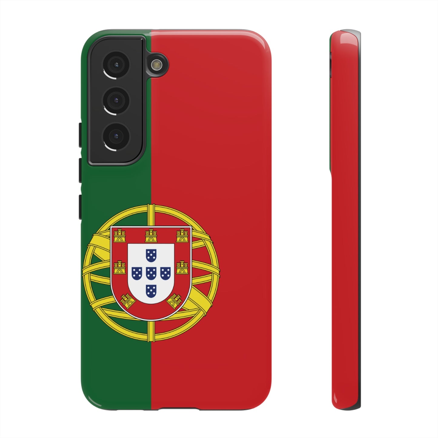 Portugal Flag Phone Case | iPhone 15 Plus/ Pro, 14, 13, 12| Google Pixel 7, Pro, 5| Samsung Galaxy S23 All Major Phone Models