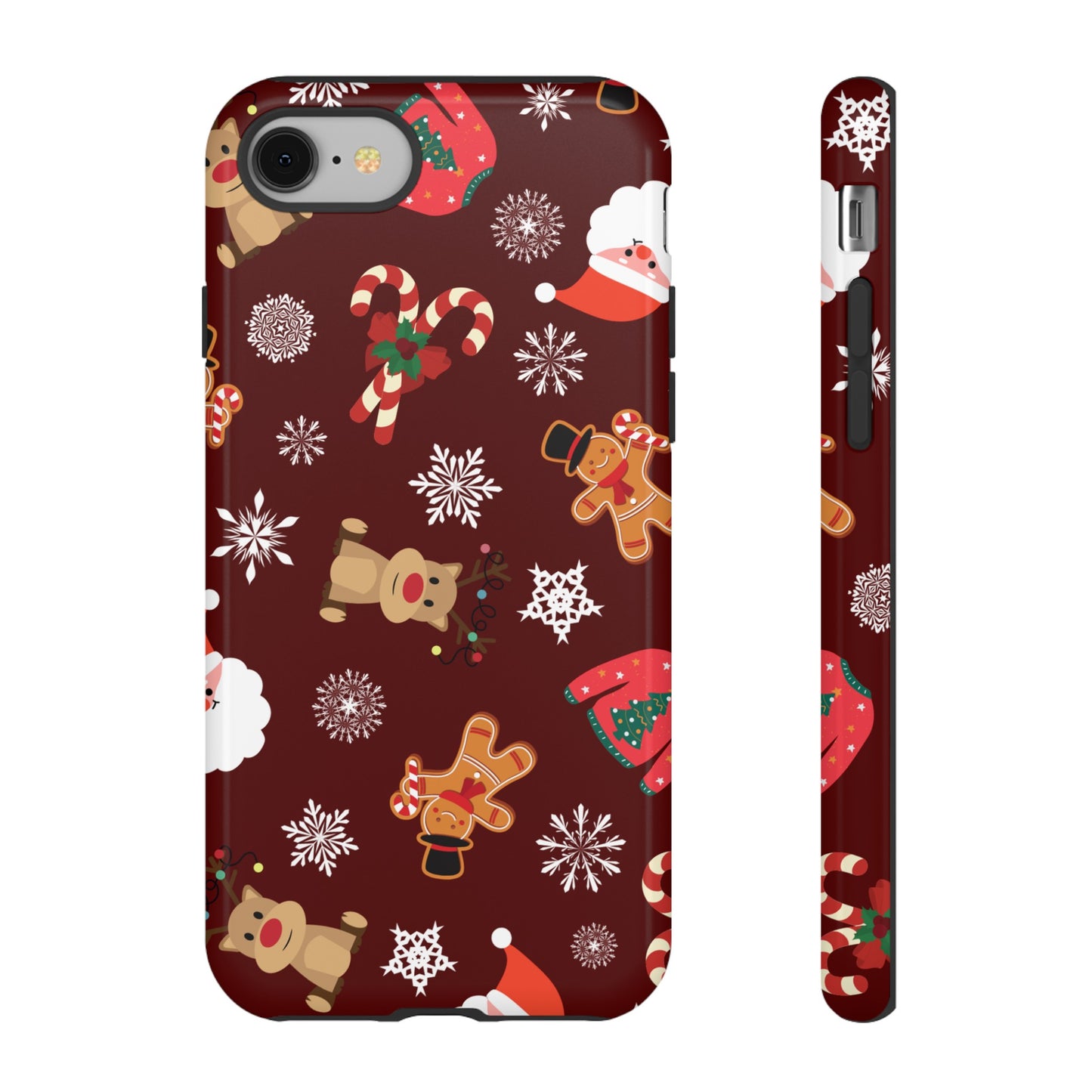 Festive Christmas Wallpaper Phone Case | iPhone 15 Plus/ Pro, 14, 13, 12| Google Pixel 7, Pro, 5| Samsung Galaxy S23 All Major Phone Models