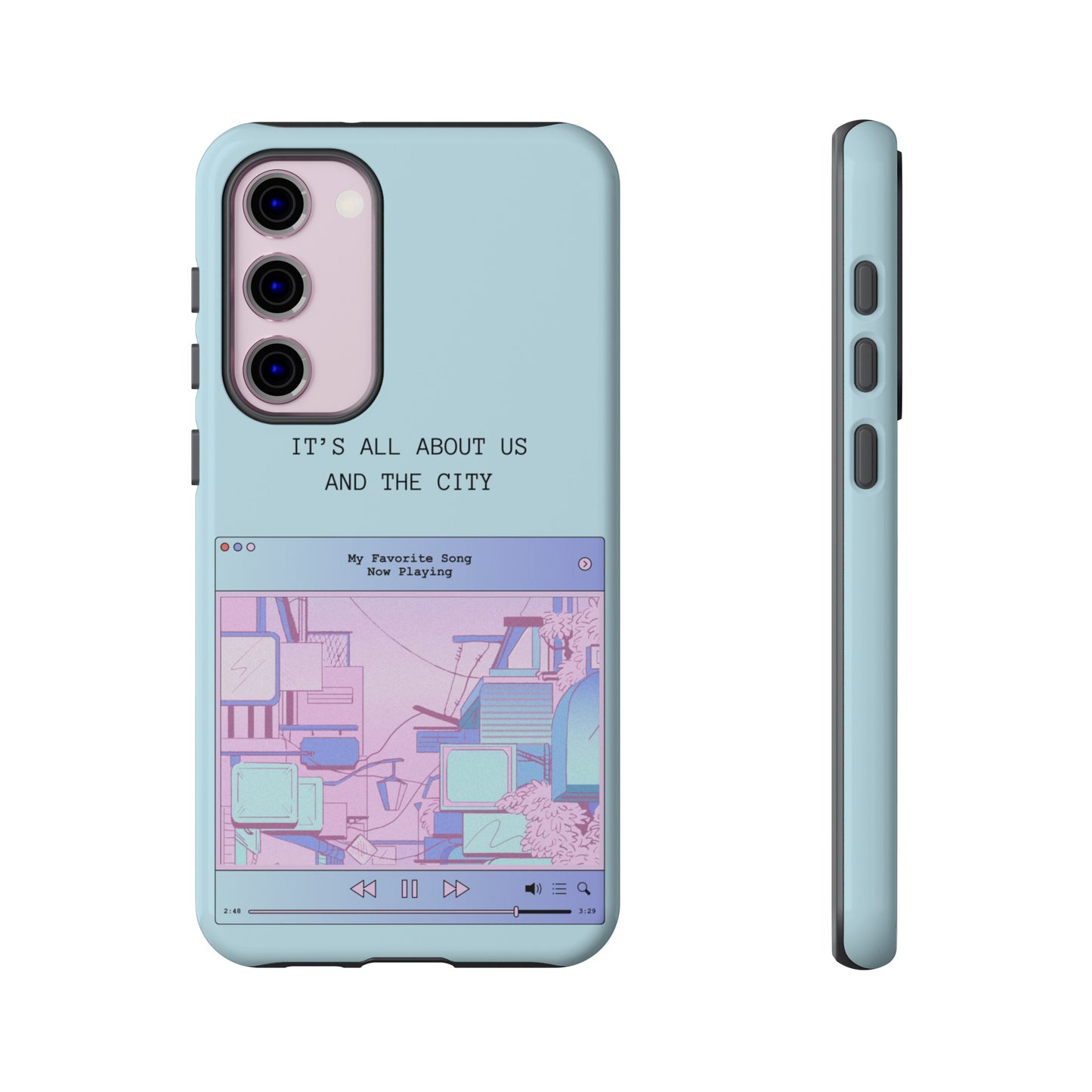 Us And The City Phone Case | iPhone 15 Plus/ Pro, 14, 13, 12| Google Pixel 7, Pro, 5| Samsung Galaxy S23 All Major Phone Models