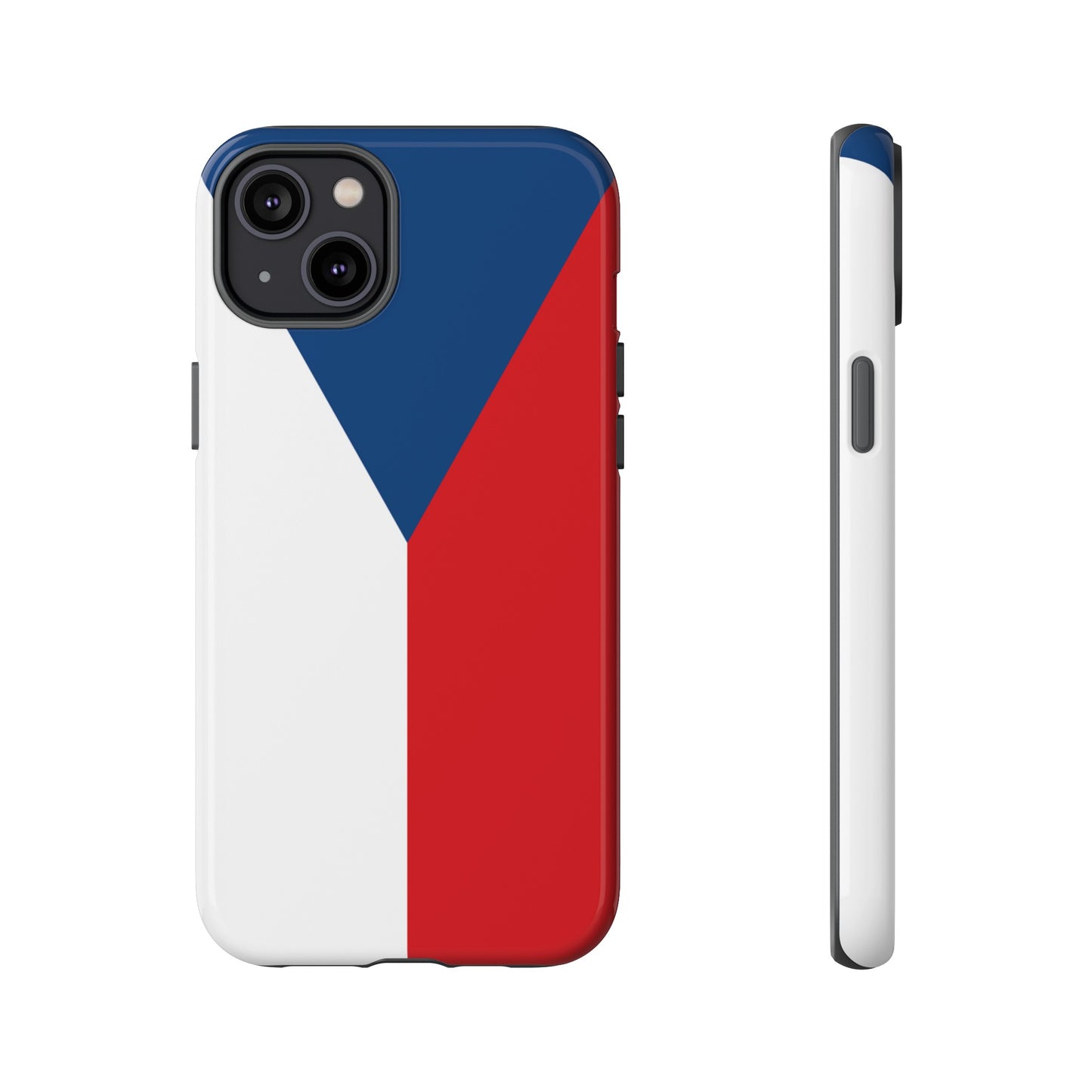 Czechia Flag Phone Case | iPhone 15 Plus/ Pro, 14, 13, 12| Google Pixel 7, Pro, 5| Samsung Galaxy S23 All Major Phone Models