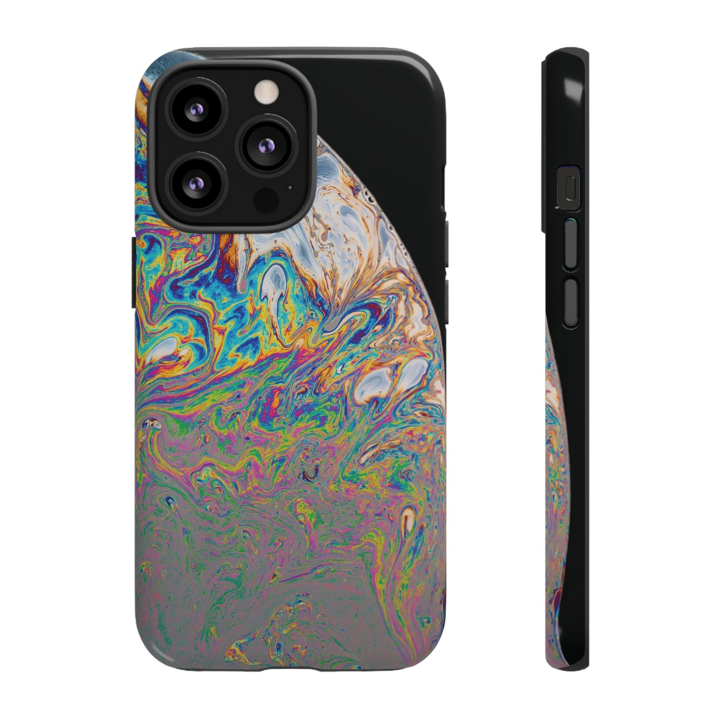 Rainbow Orb Wallpaper Phone Case | iPhone 15 Plus/ Pro, 14, 13, 12| Google Pixel 7, Pro, 5| Samsung Galaxy S23 All Major Phone Models