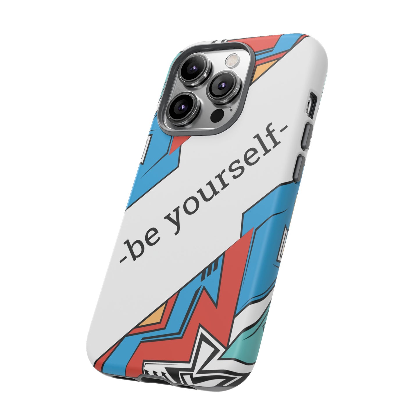 Be Yourself Wallpaper Phone Case | iPhone 15 Plus/ Pro, 14, 13, 12| Google Pixel 7, Pro, 5| Samsung Galaxy S23 All Major Phone Models