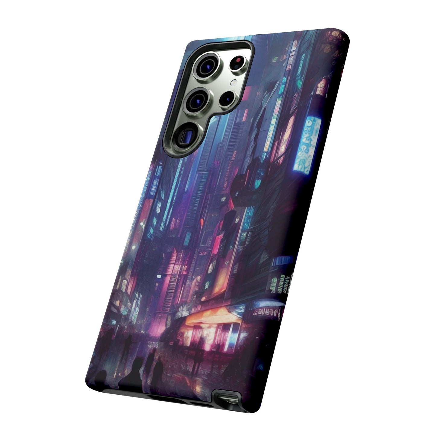 Futuristic Sci-Fi City Wallpaper Phone Case | iPhone 15 Plus/ Pro, 14, 13, 12| Google Pixel 7, Pro, 5| Samsung Galaxy S23 All Major Phone Models