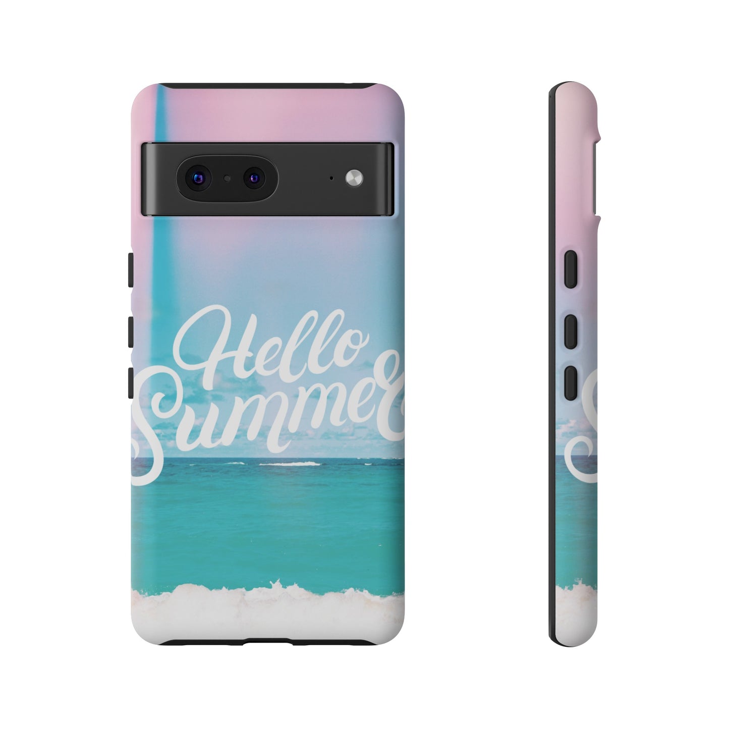 Hello Summer Wallpaper Phone Case | iPhone 15 Plus/ Pro, 14, 13, 12| Google Pixel 7, Pro, 5| Samsung Galaxy S23 All Major Phone Models