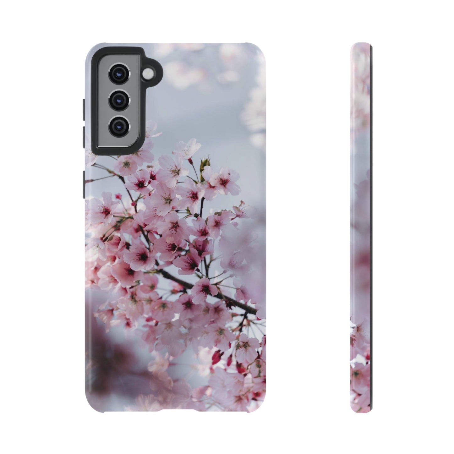 Pink Blossom Wallpaper Phone Case | iPhone 15 Plus/ Pro, 14, 13, 12| Google Pixel 7, Pro, 5| Samsung Galaxy S23 All Major Phone Models