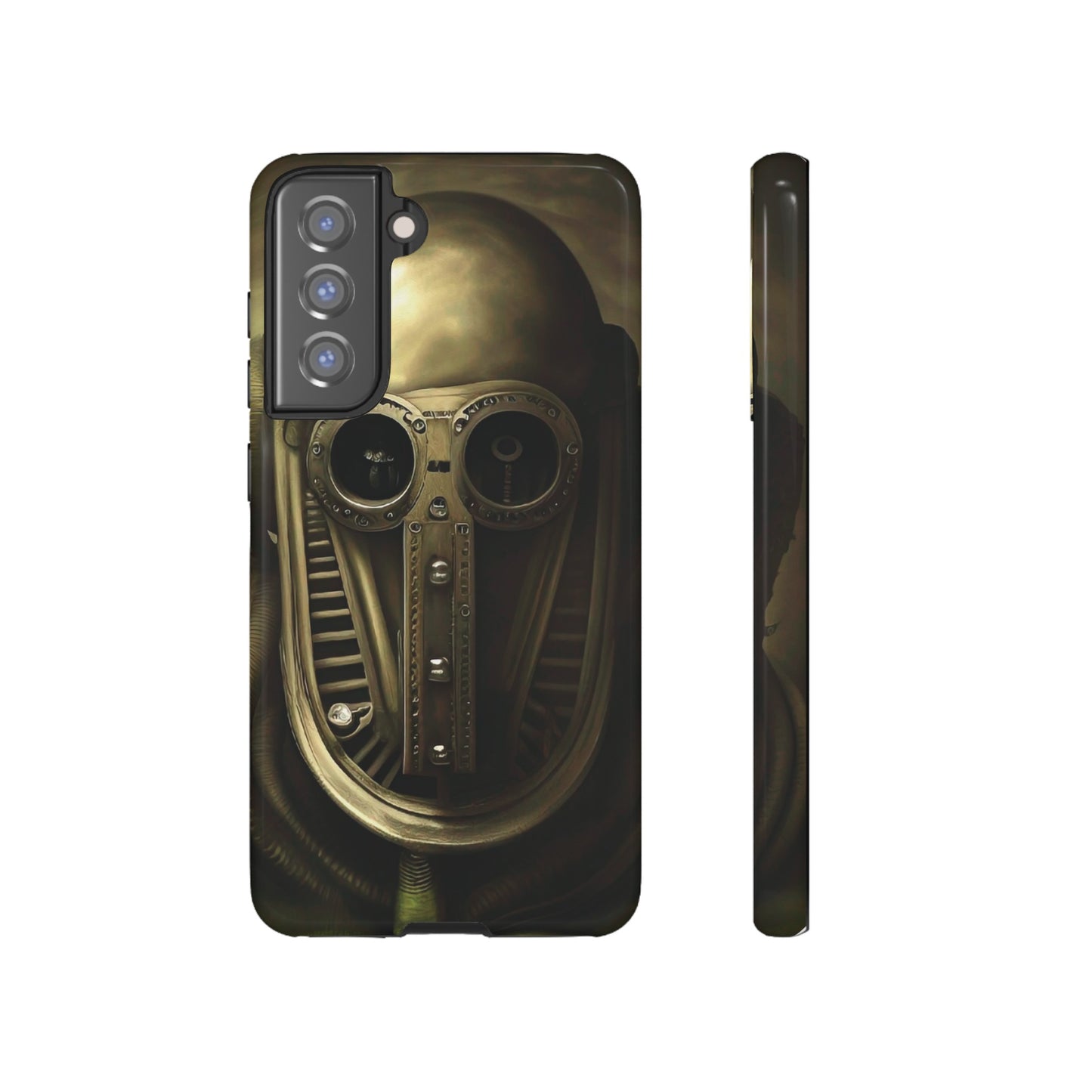 Sci-Fi Helmet Wallpaper Phone Case | iPhone 15 Plus/ Pro, 14, 13, 12| Google Pixel 7, Pro, 5| Samsung Galaxy S23 All Major Phone Models