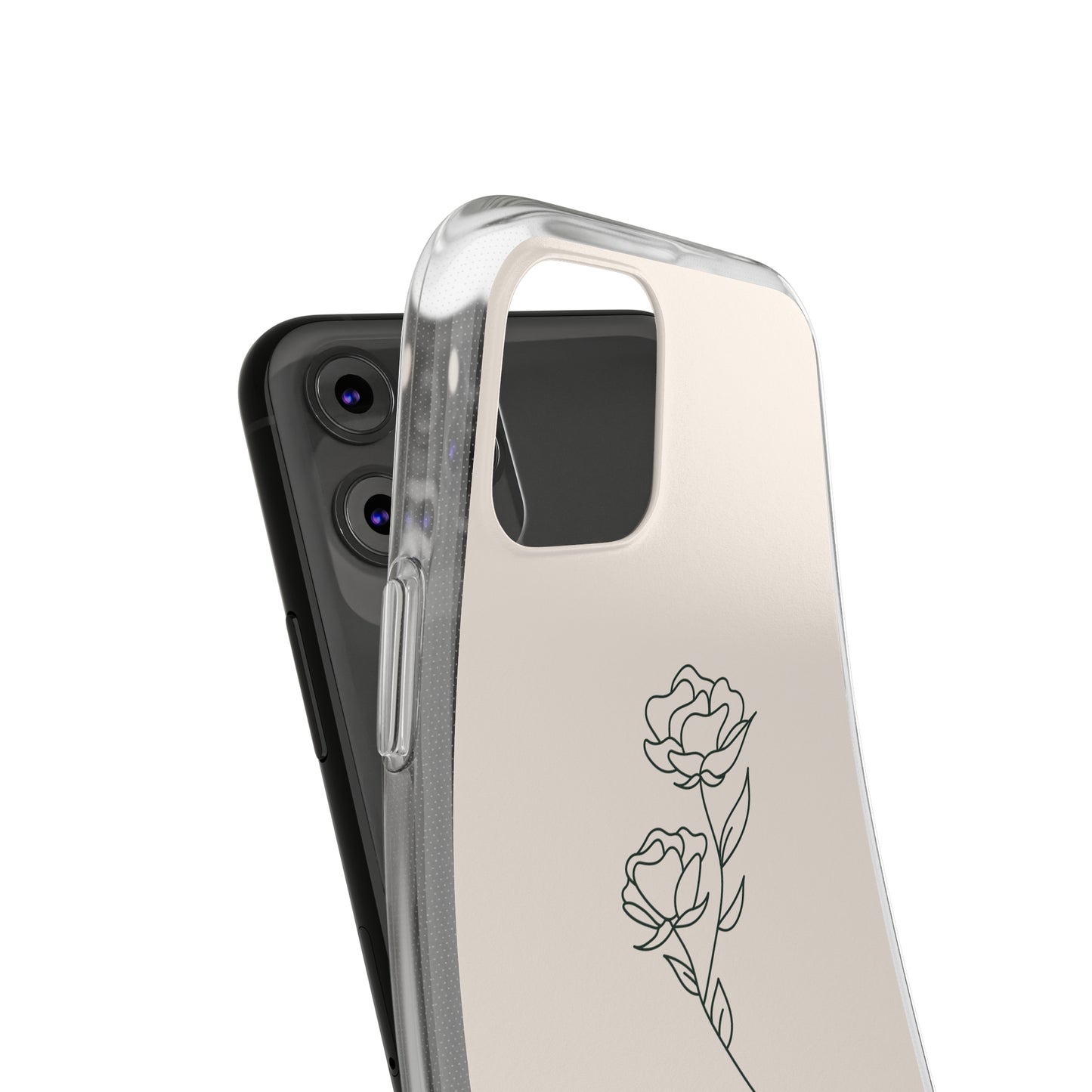 Simple Rose Phone Case | iPhone 15 Plus/ Pro, 14, 13, 12| Google Pixel 7, Pro, 5| Samsung Galaxy S23 All Major Phone Models