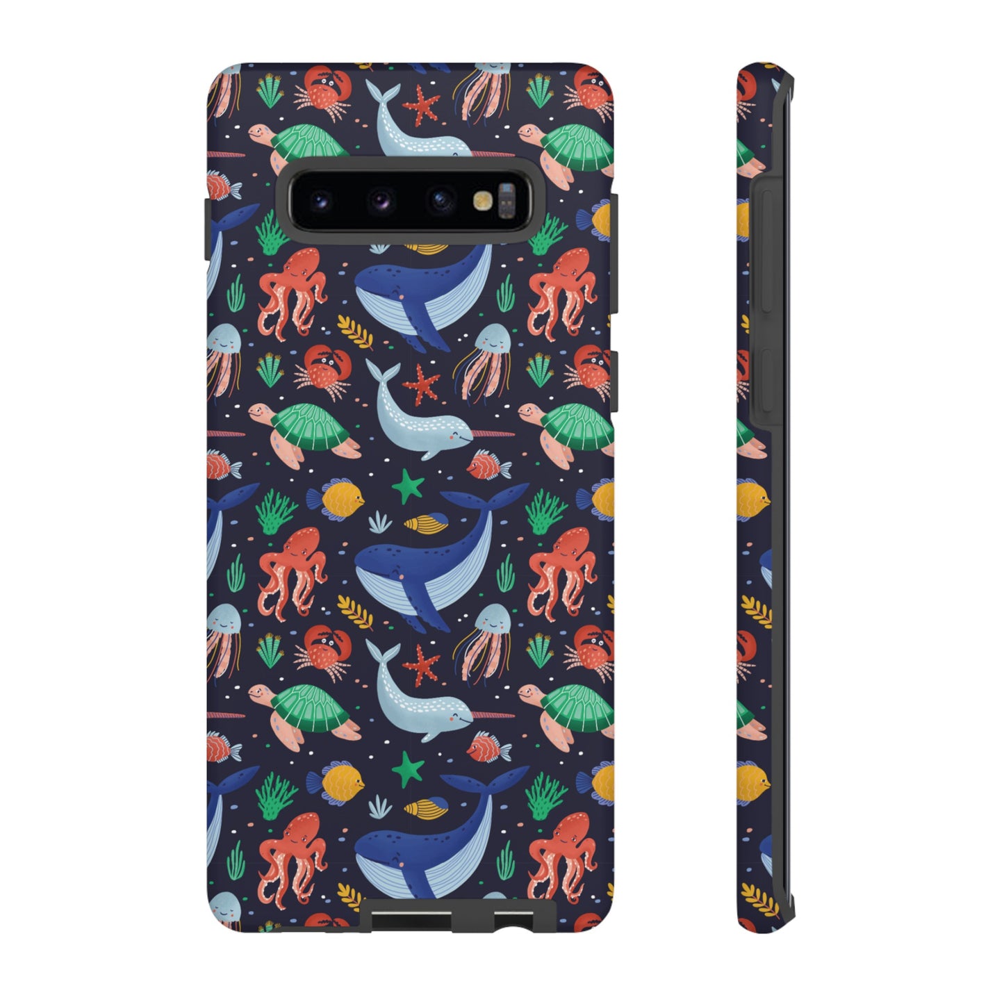 Sea Creatures Wallpaper Phone Case | iPhone 15 Plus/ Pro, 14, 13, 12| Google Pixel 7, Pro, 5| Samsung Galaxy S23 All Major Phone Models