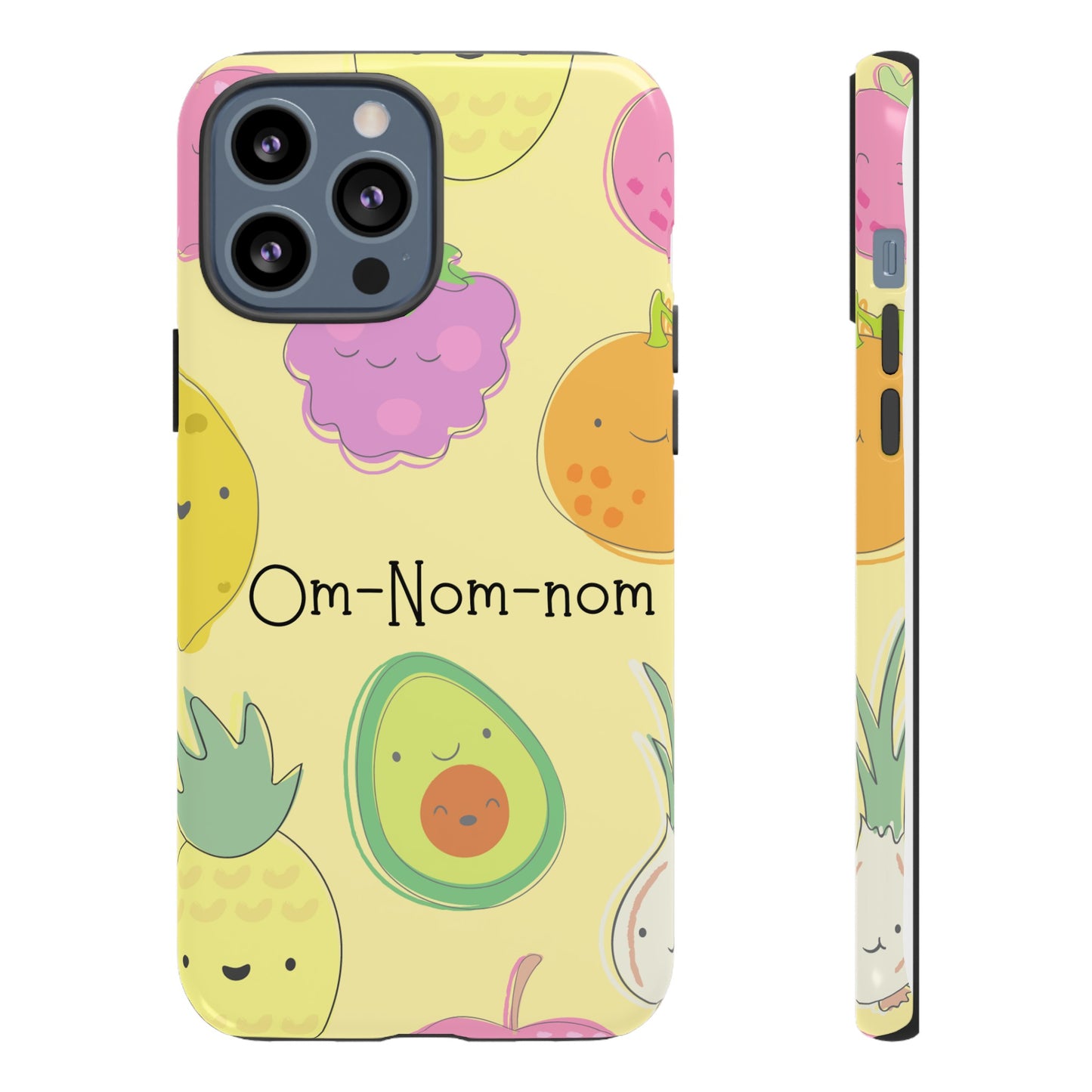 Om-Nom-Nom Phone Case | iPhone 15 Plus/ Pro, 14, 13, 12| Google Pixel 7, Pro, 5| Samsung Galaxy S23 All Major Phone Models