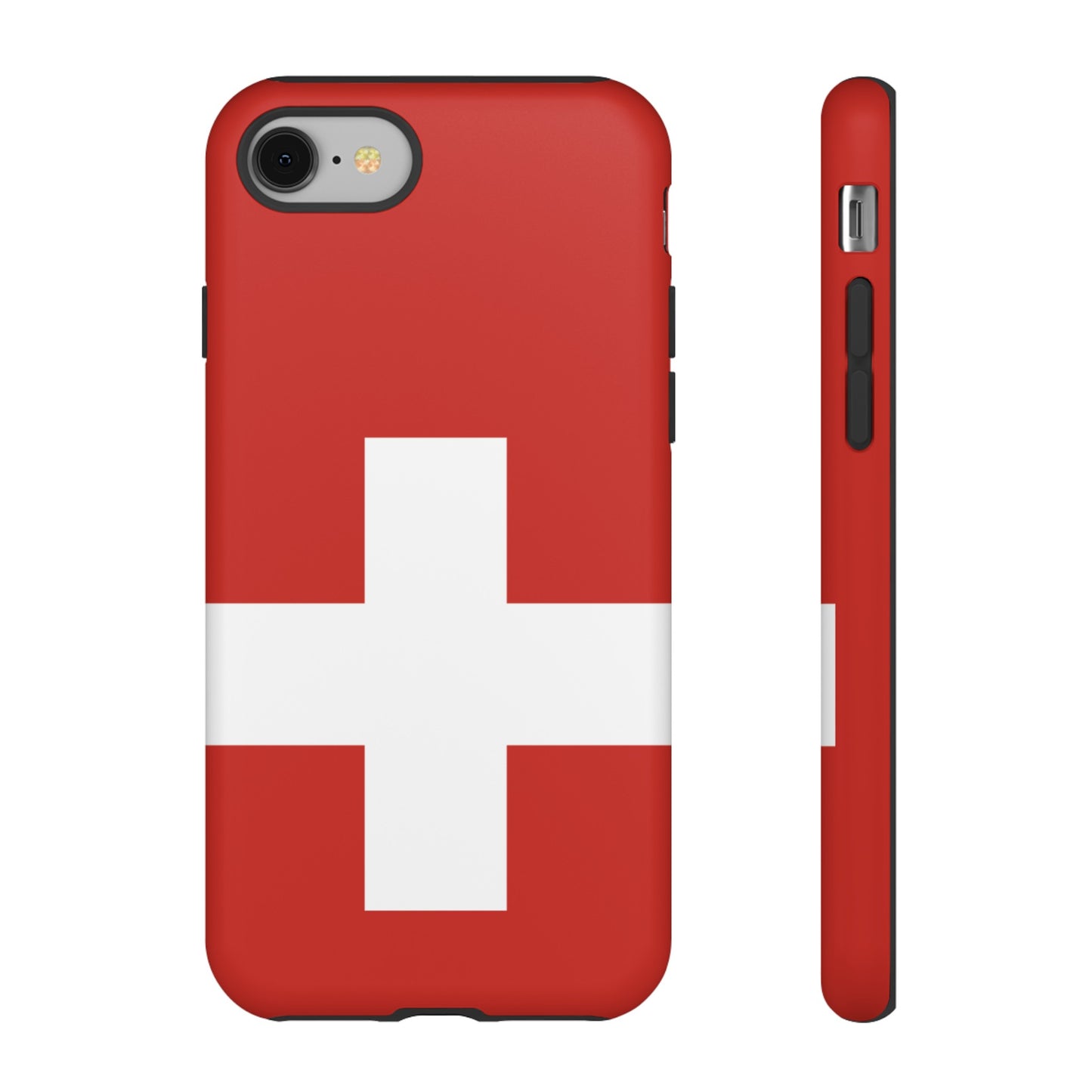 Switzerland Flag Phone Case | iPhone 15 Plus/ Pro, 14, 13, 12| Google Pixel 7, Pro, 5| Samsung Galaxy S23 All Major Phone Models