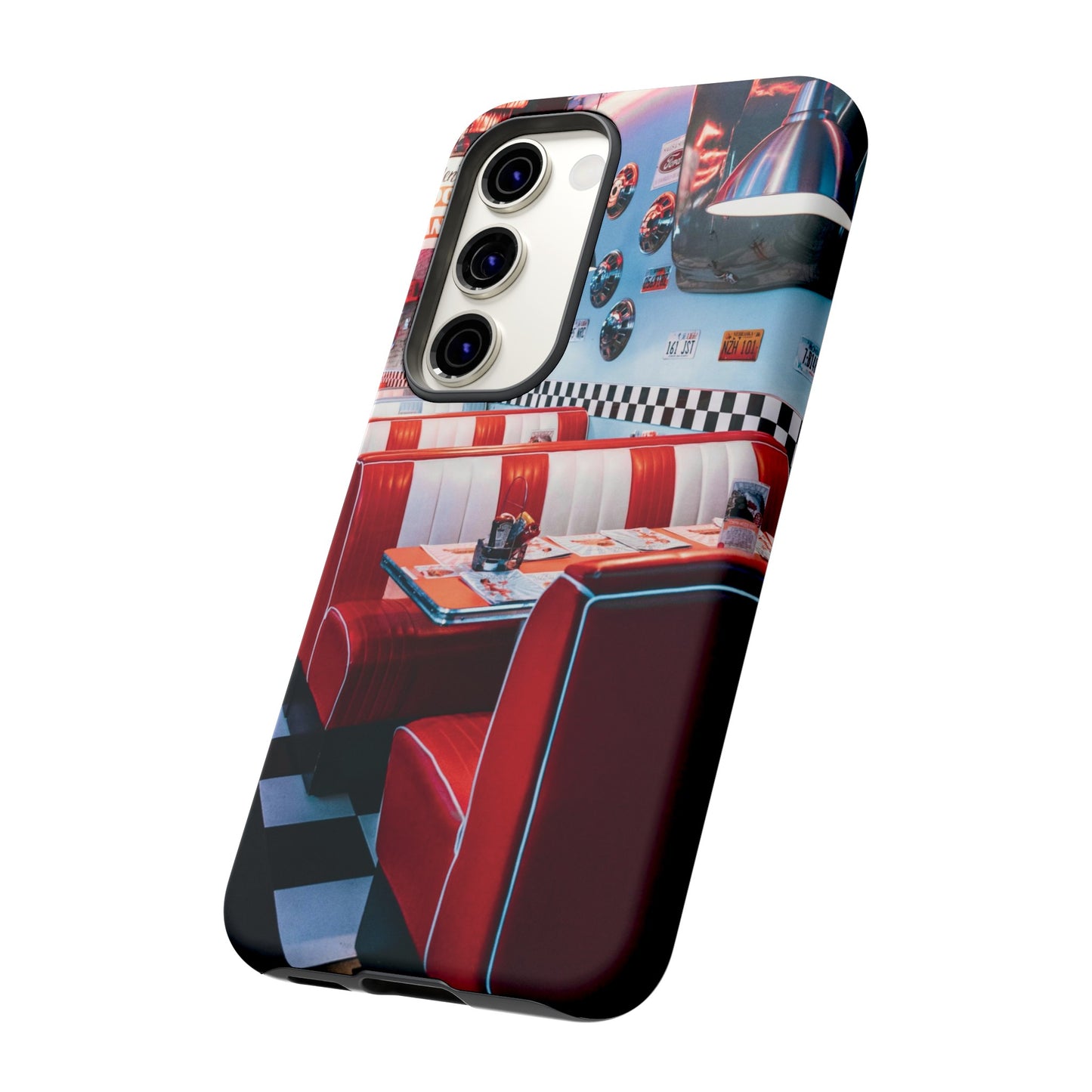 Diner Wallpaper Phone Case | iPhone 15 Plus/ Pro, 14, 13, 12| Google Pixel 7, Pro, 5| Samsung Galaxy S23 All Major Phone Models