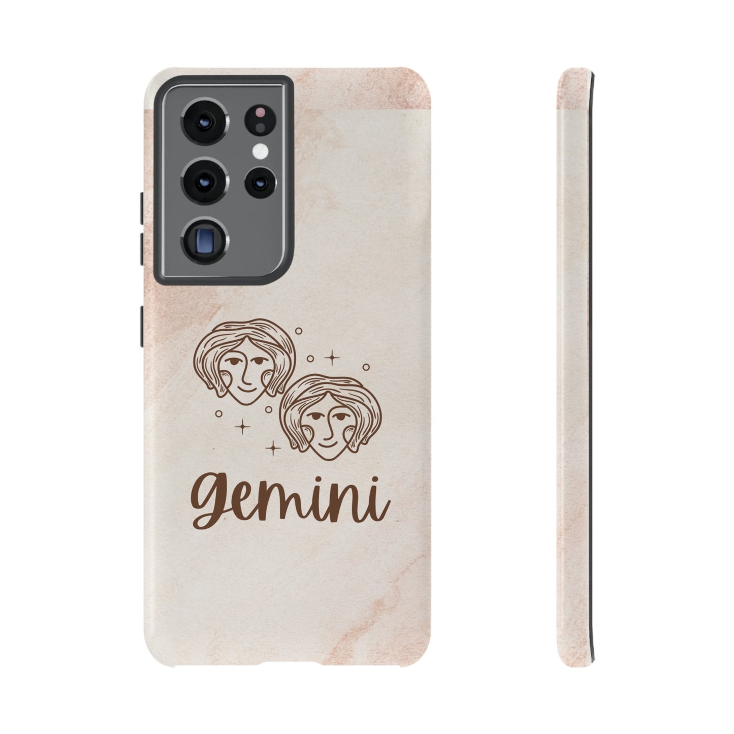 Gemini Wallpaper Phone Case | iPhone 15 Plus/ Pro, 14, 13, 12| Google Pixel 7, Pro, 5| Samsung Galaxy S23 All Major Phone Models